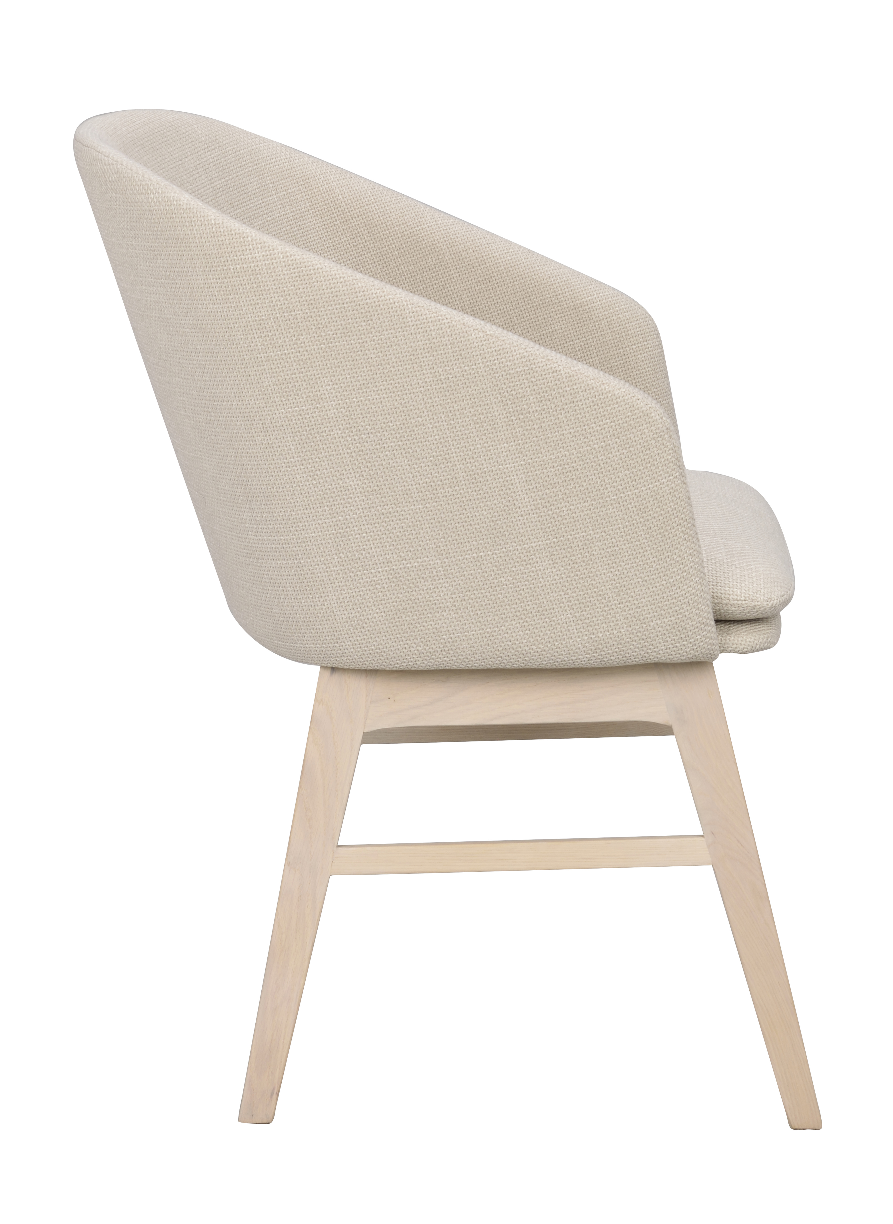 Rowico Home Windham Karmstol Beige/Vitpigmenterad