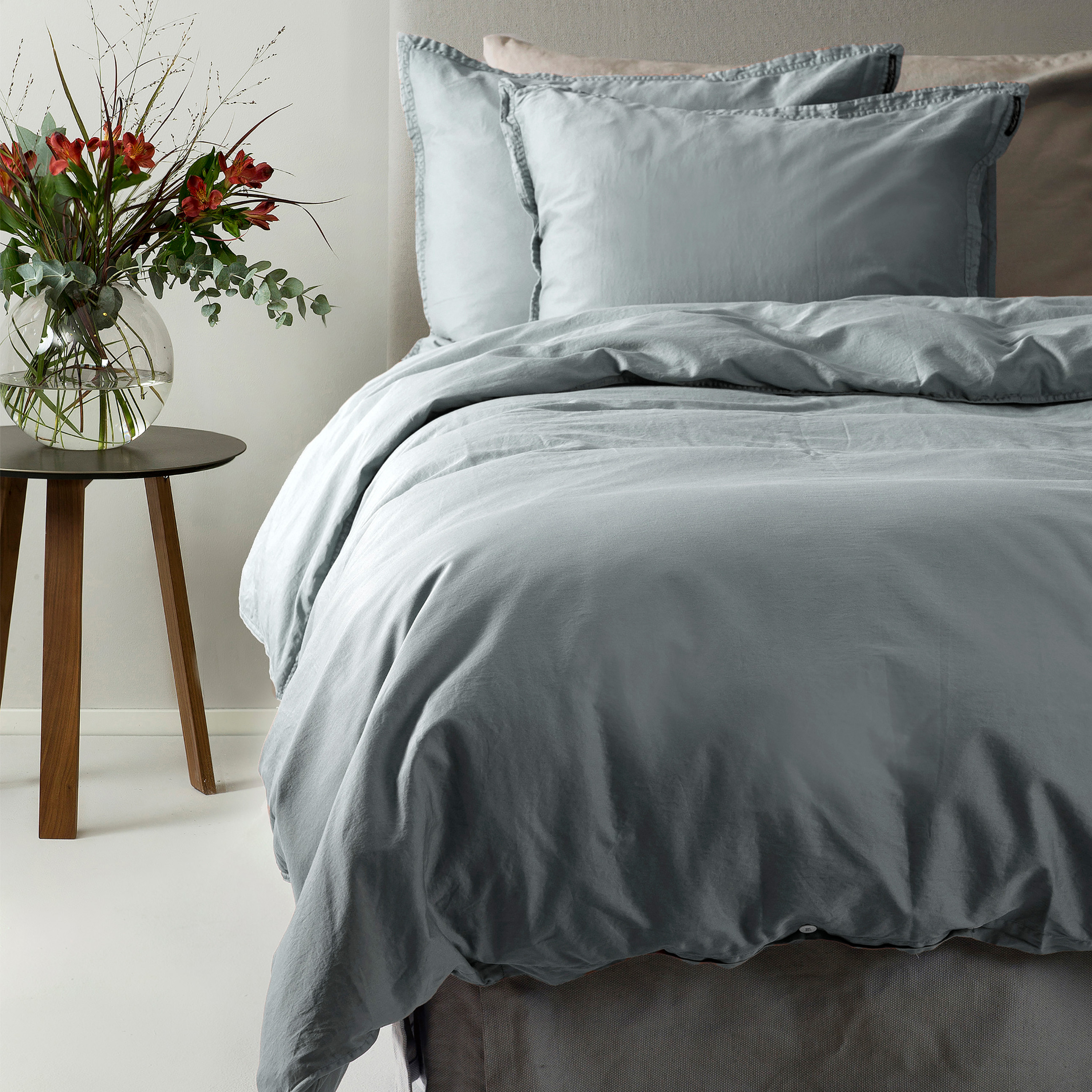 Himla Soul of Underlaken GOTS Satin Cloudy Sky 160x270