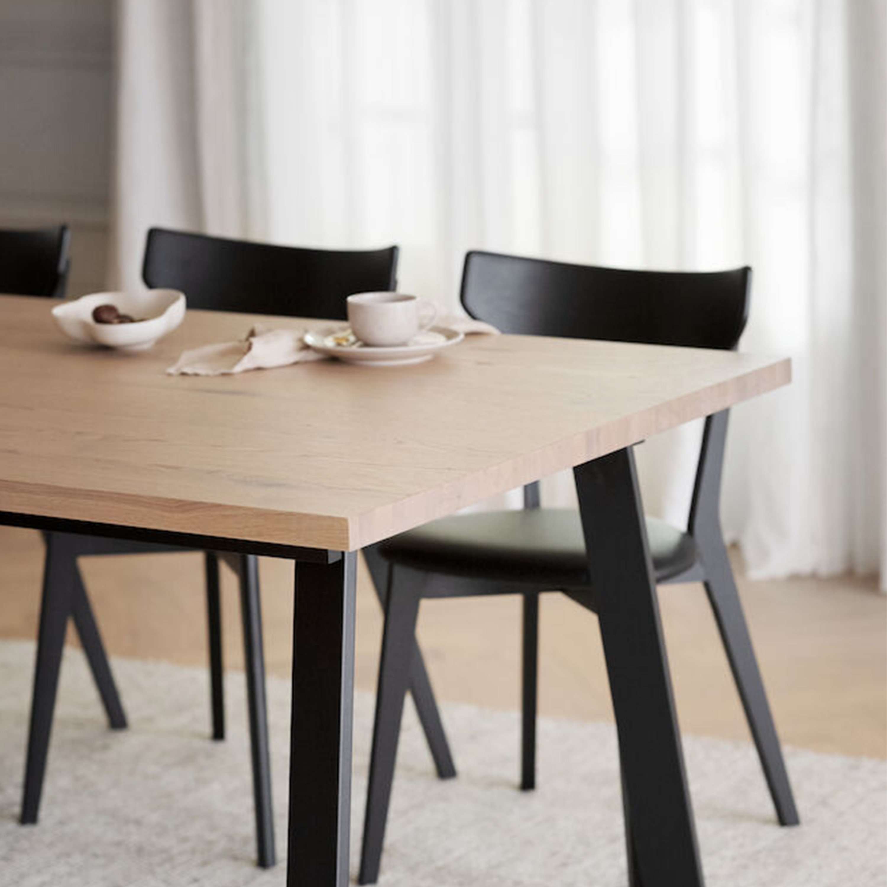Rowico Home Ami Matstol Svart/Svart