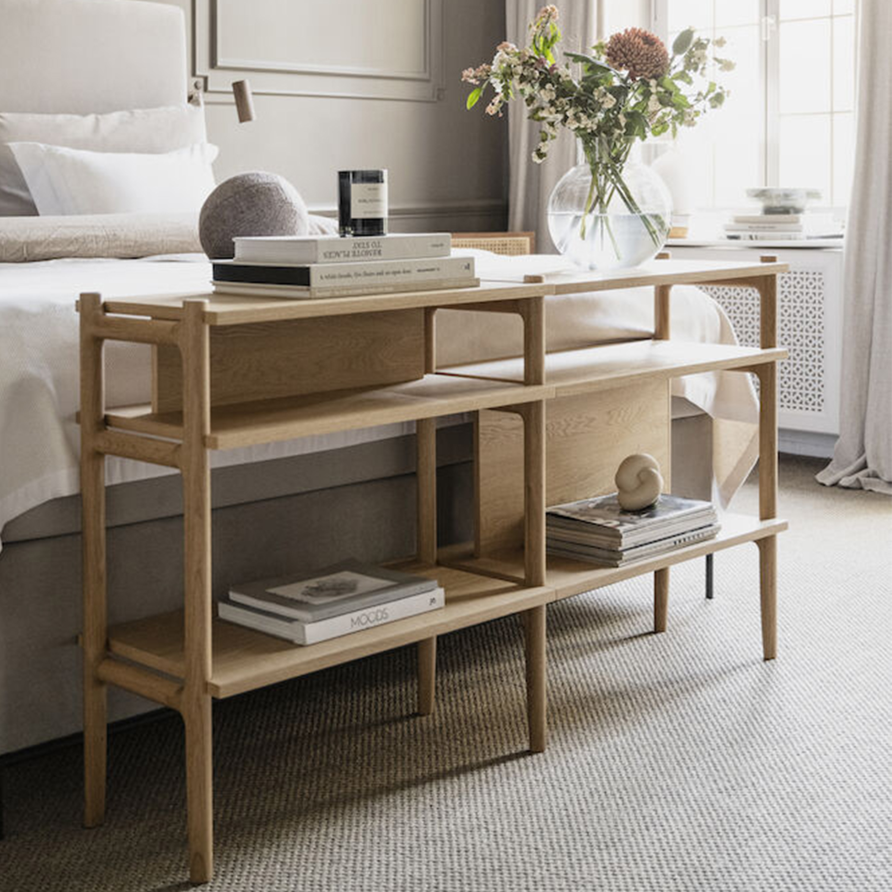 Rowico Home Holton Regal Eiche 140x81cm