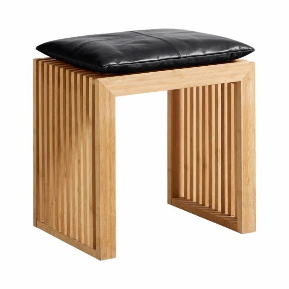 Rib Pall Bambus/Svart 45cm