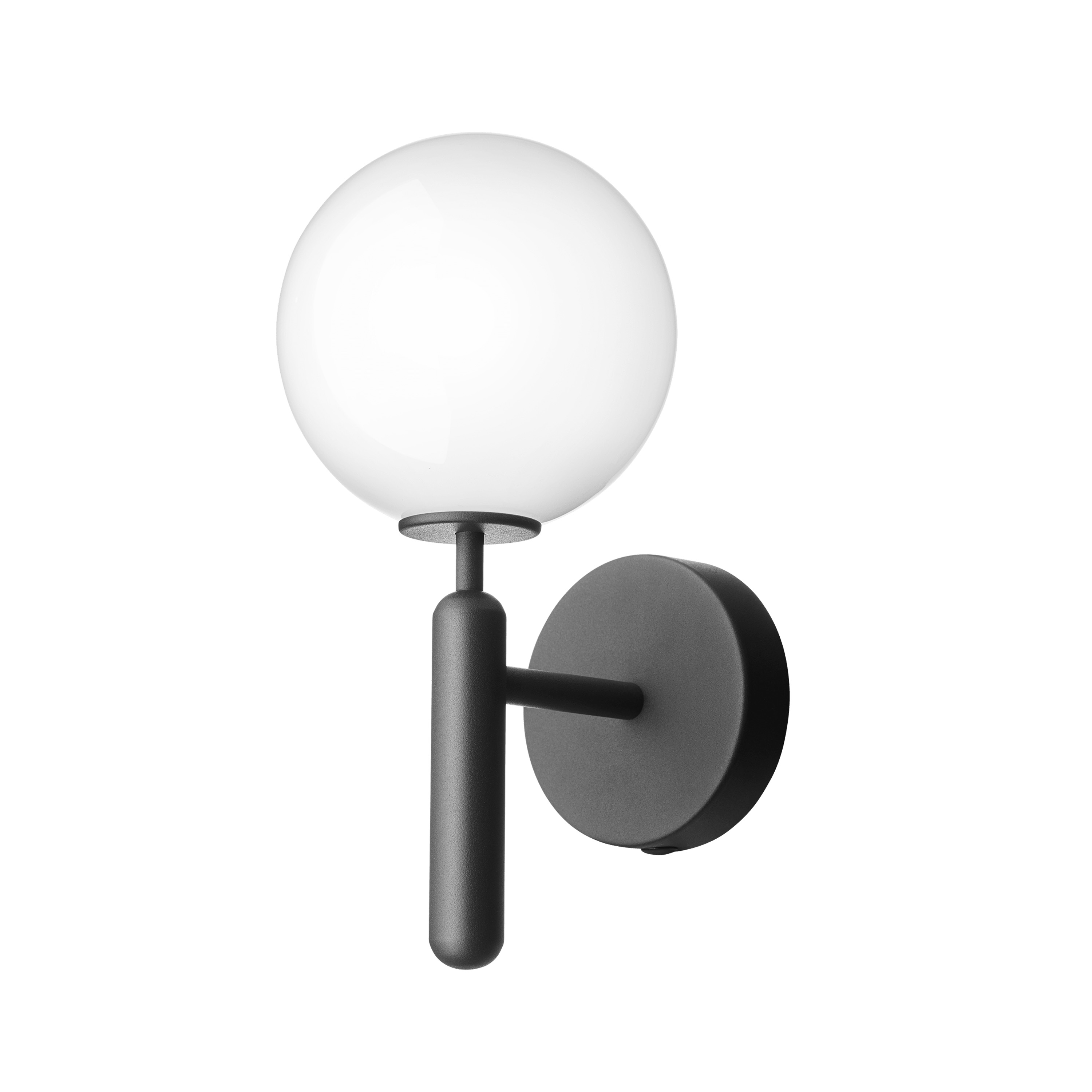 Miira wall lamp Rock Grey/Opal