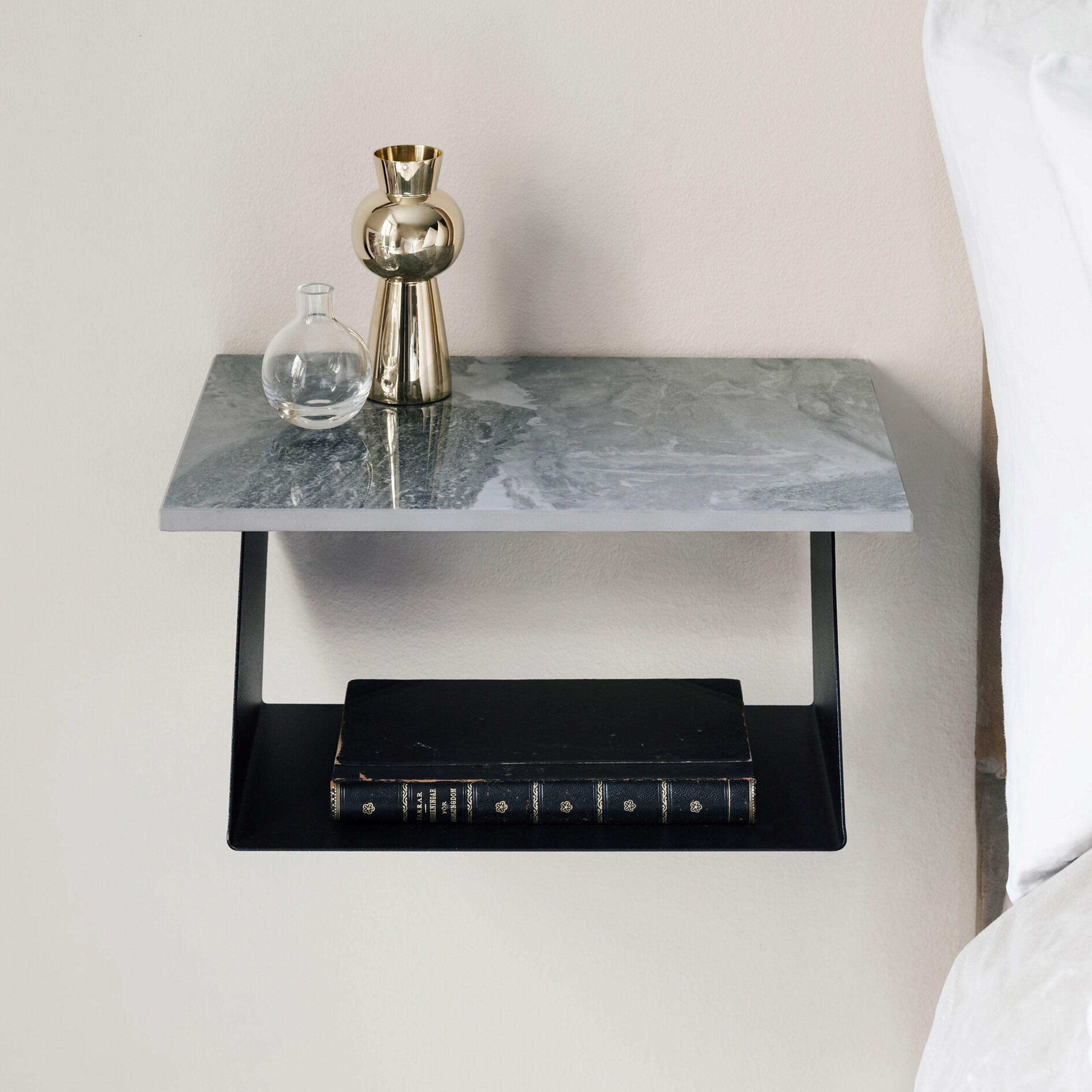 Maze Edgy Edition Bedside Table Black 18x37