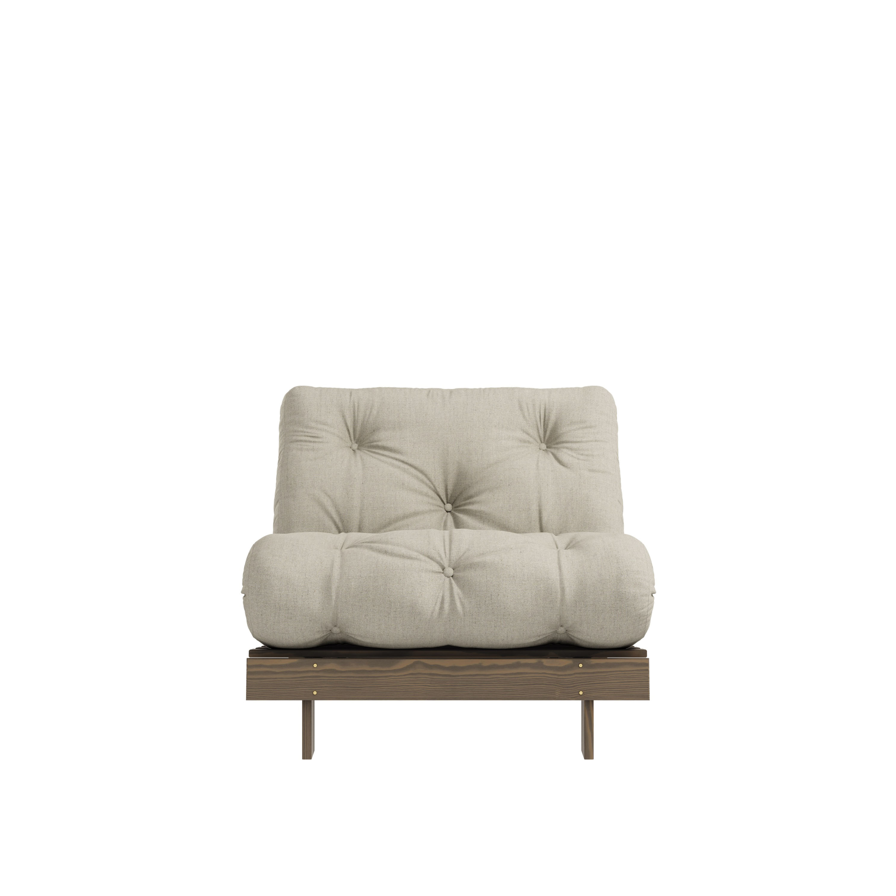 Karup Design Roots Nojatuoli Ruskea/Linen 90cm