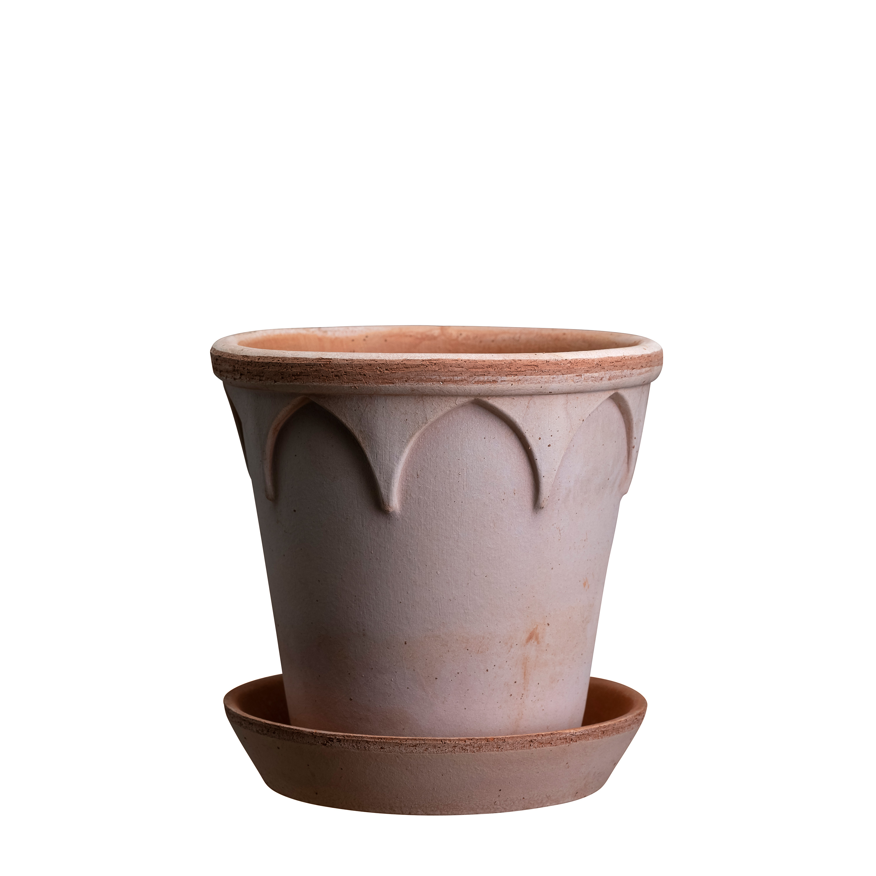 Elizabeth Kruka med fat Raw Rosa Terracotta Ø18