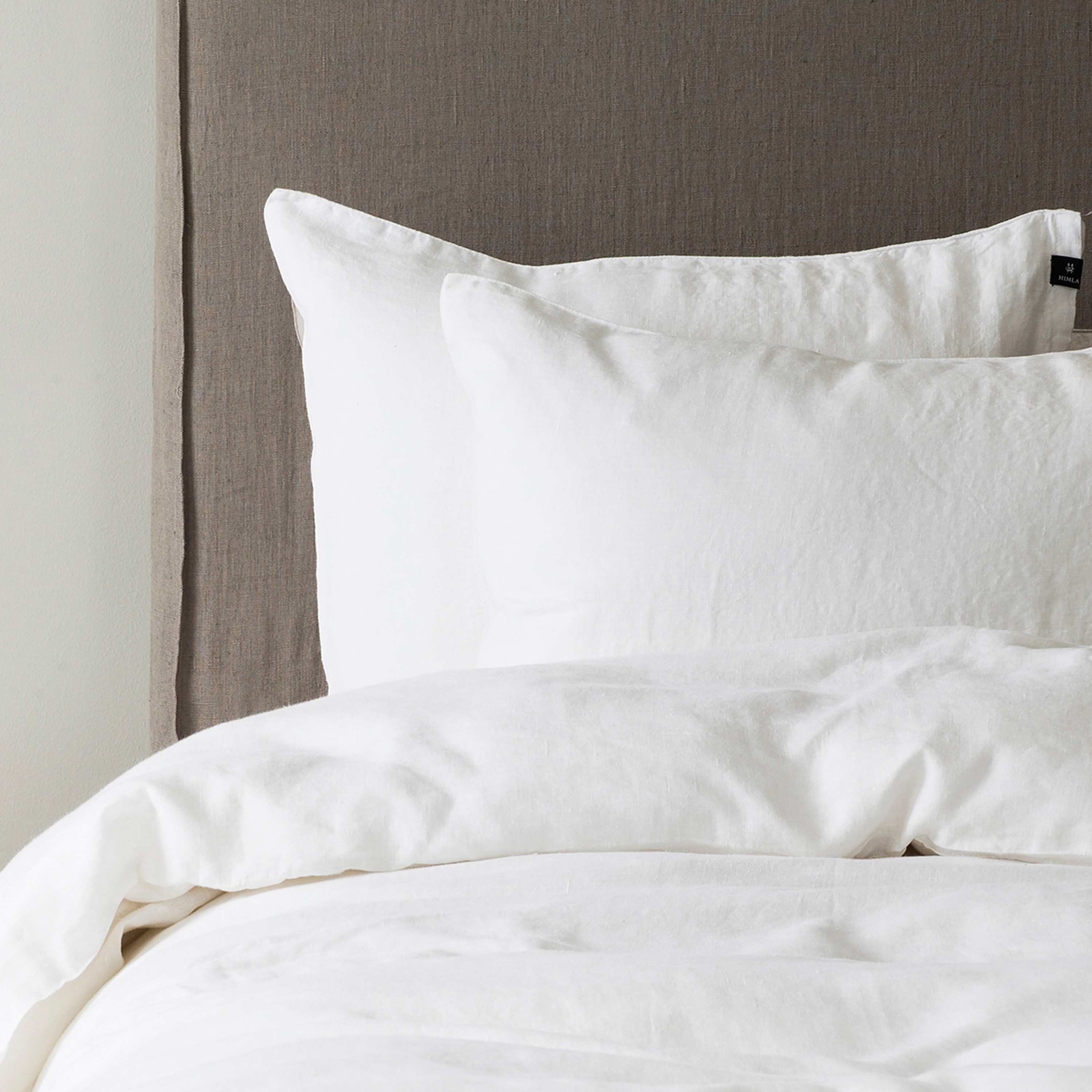 Himla Sunrise Örngott Linne White 50x60