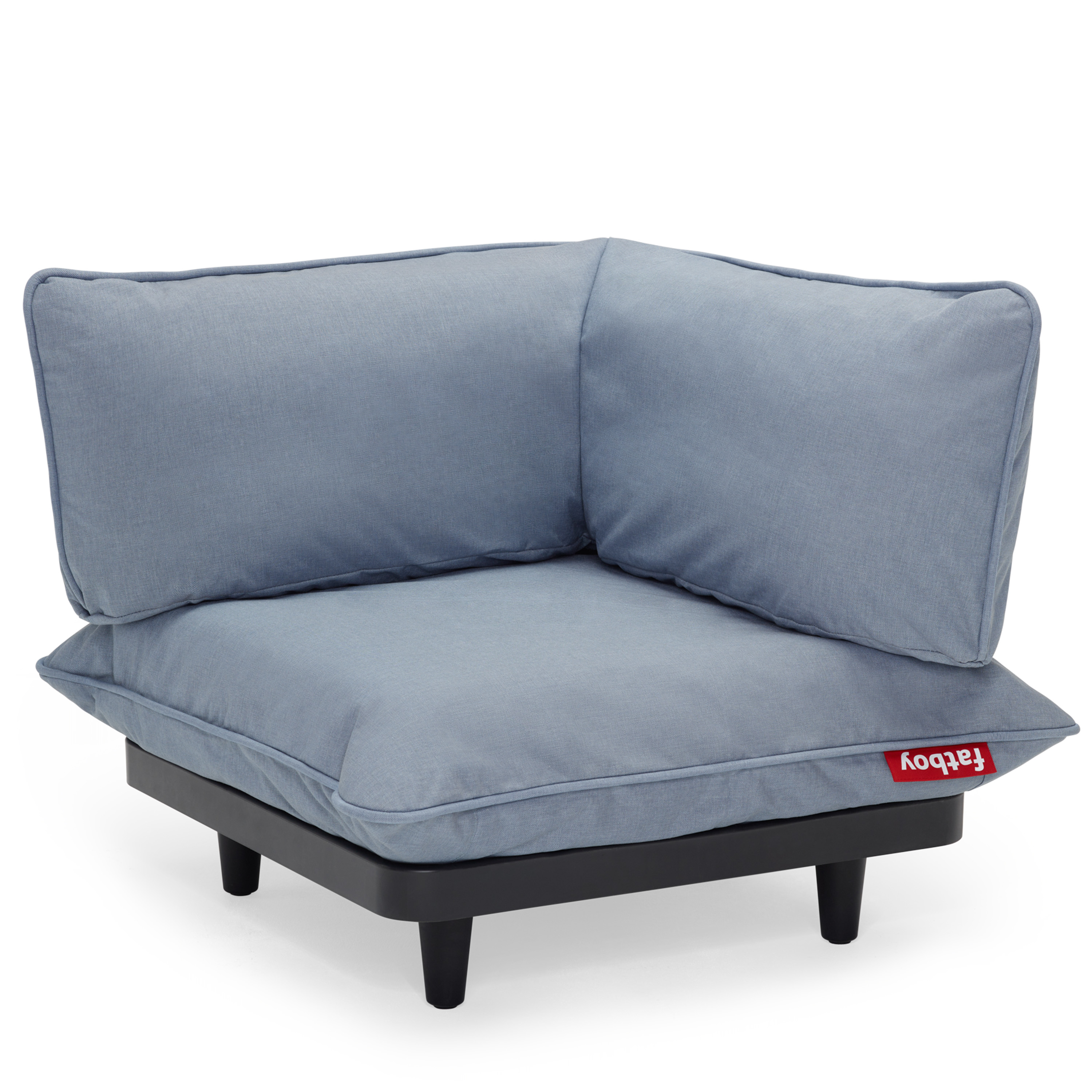Fatboy - Paletti Lounge Hjørnedel Storm Blue - Grå  - Utendørs Modulsofa