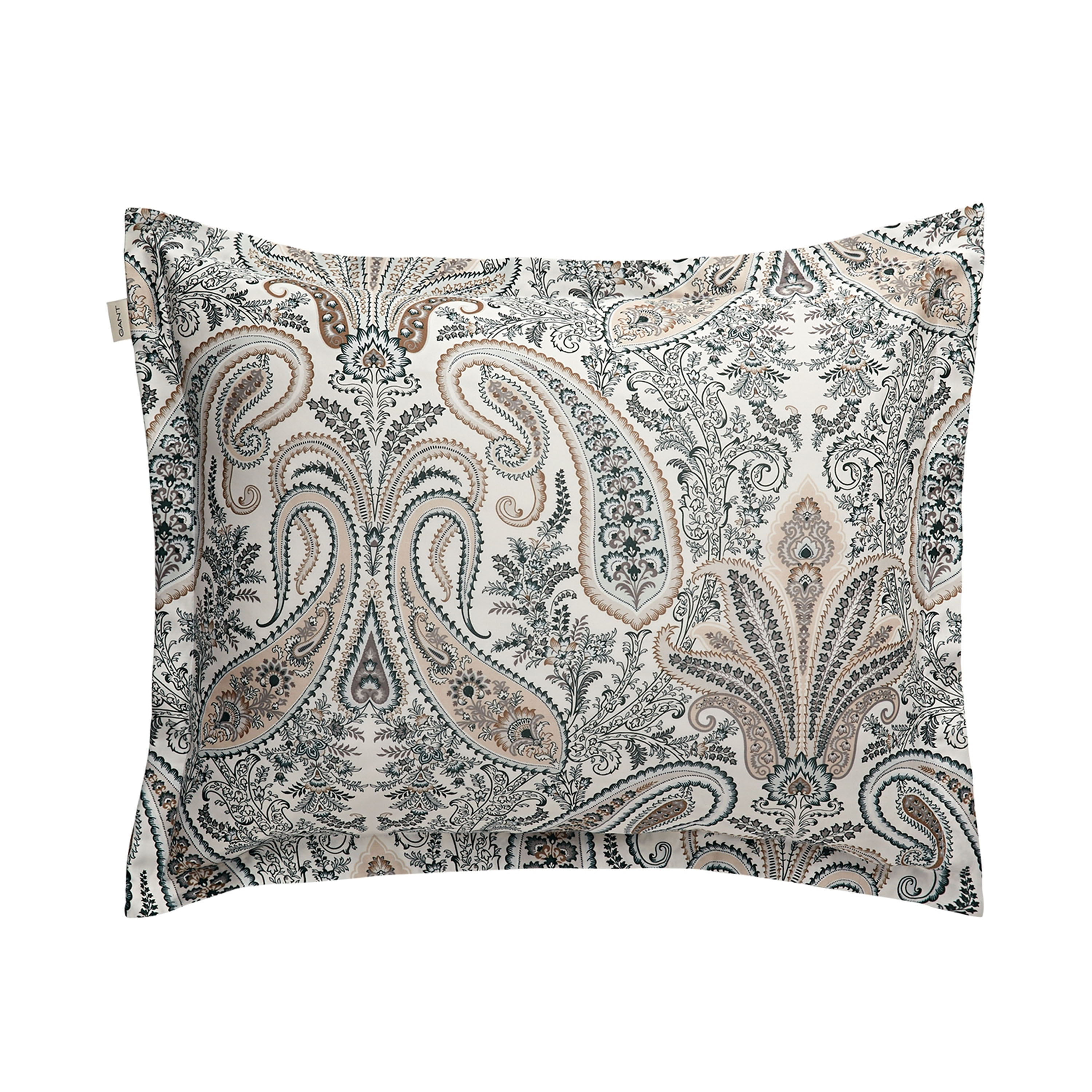 Key West Paisley Örngott Tartan Green 50x60