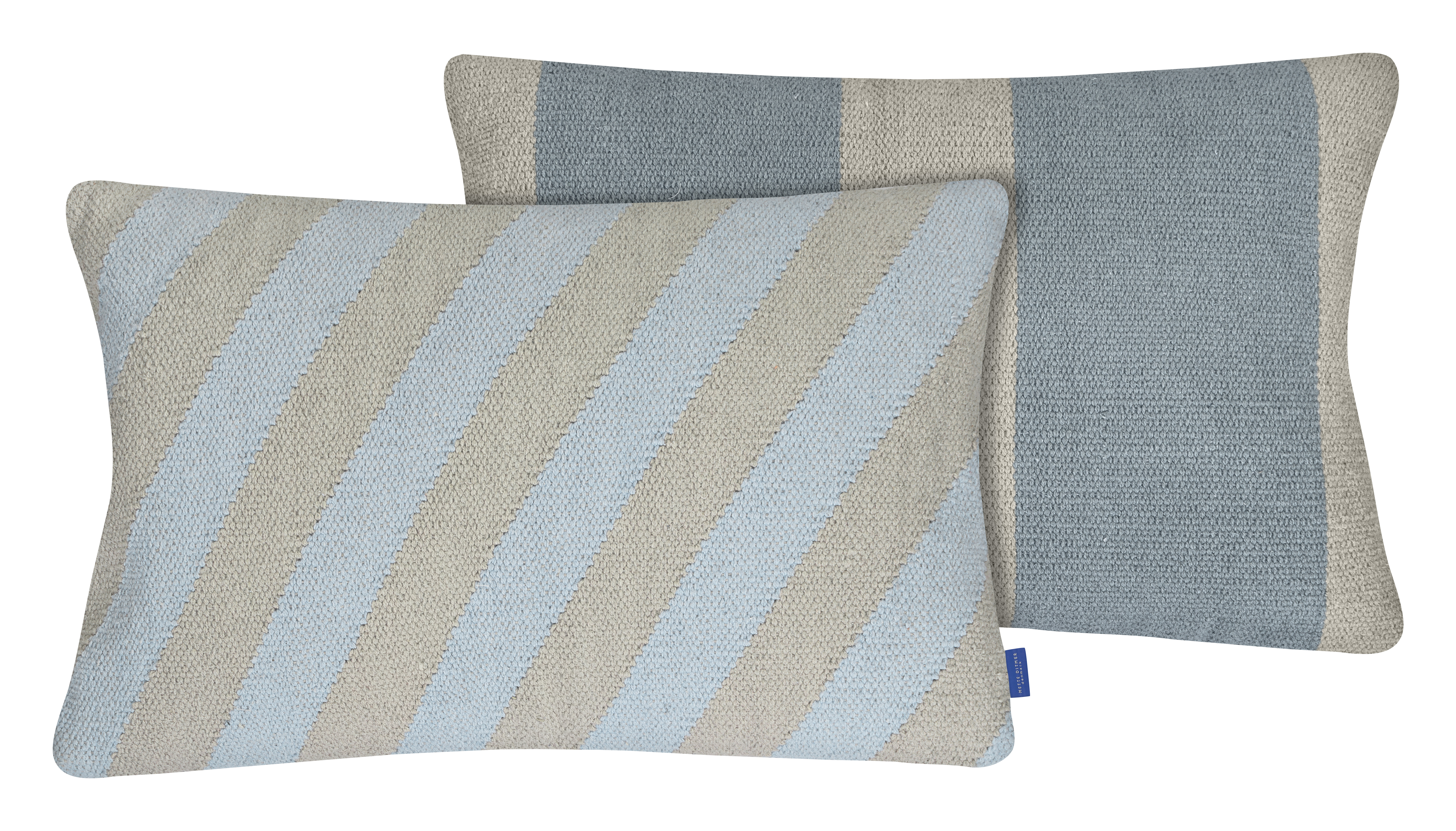 Across Kelim Kuddfodral Light Blue 40x60