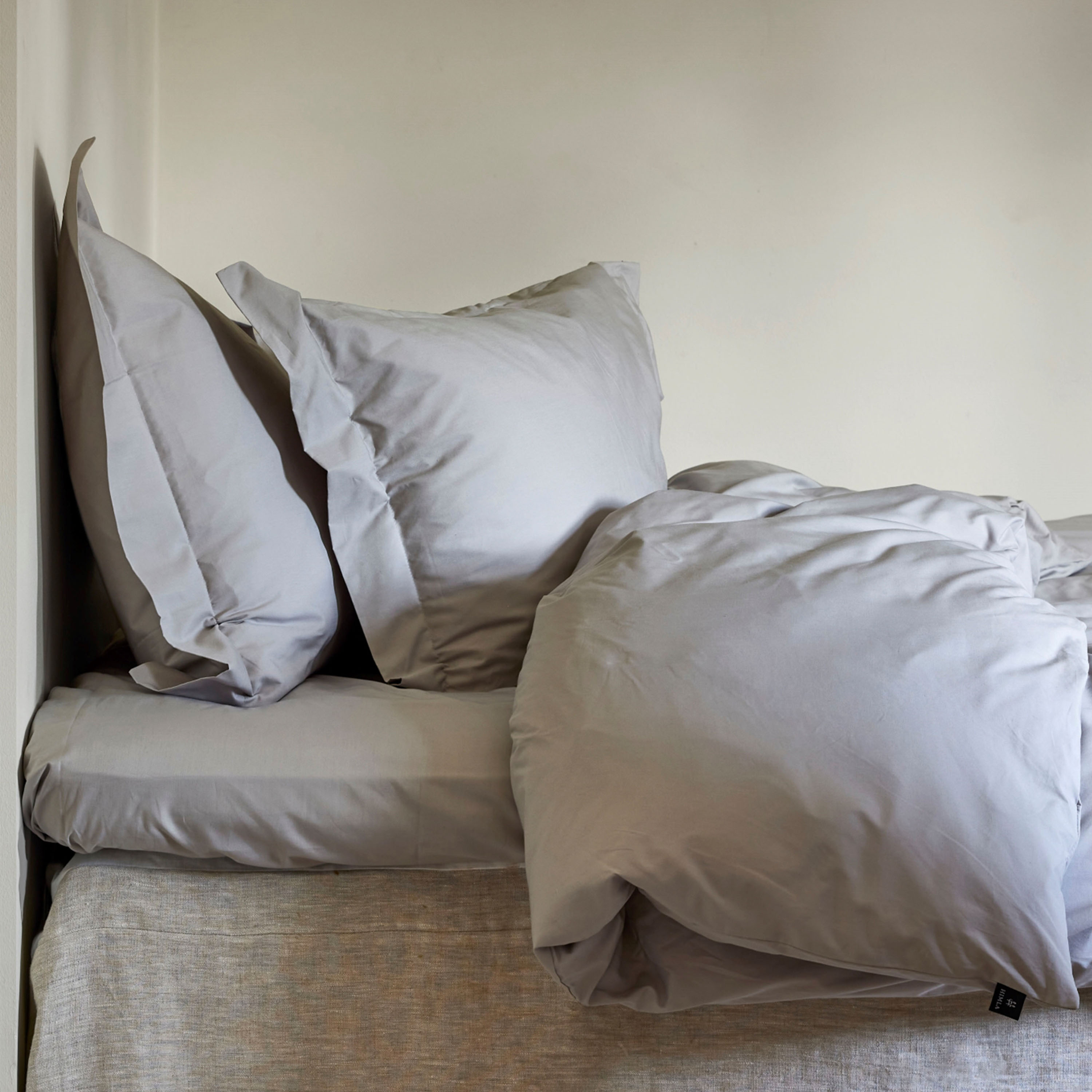 Himla Dreamtime Örngott GOTS Percale Granit 50x90