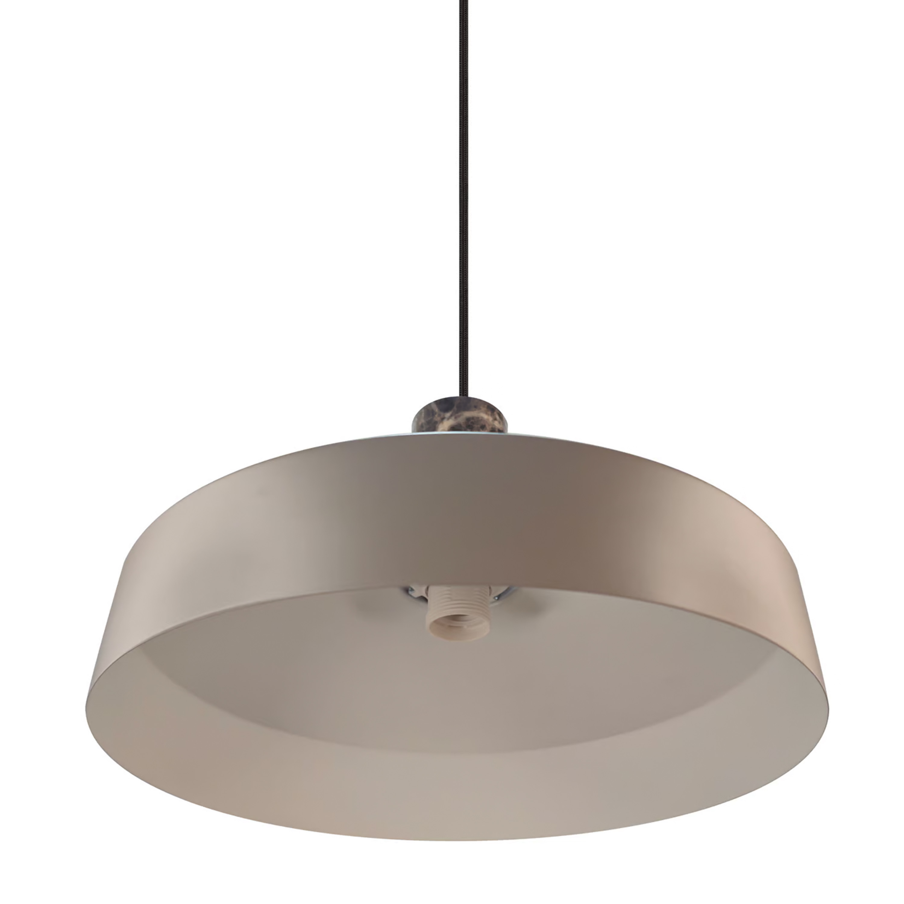 Nordlux Elvas marble Kattovalaisin Vaalea ruskea Ø37