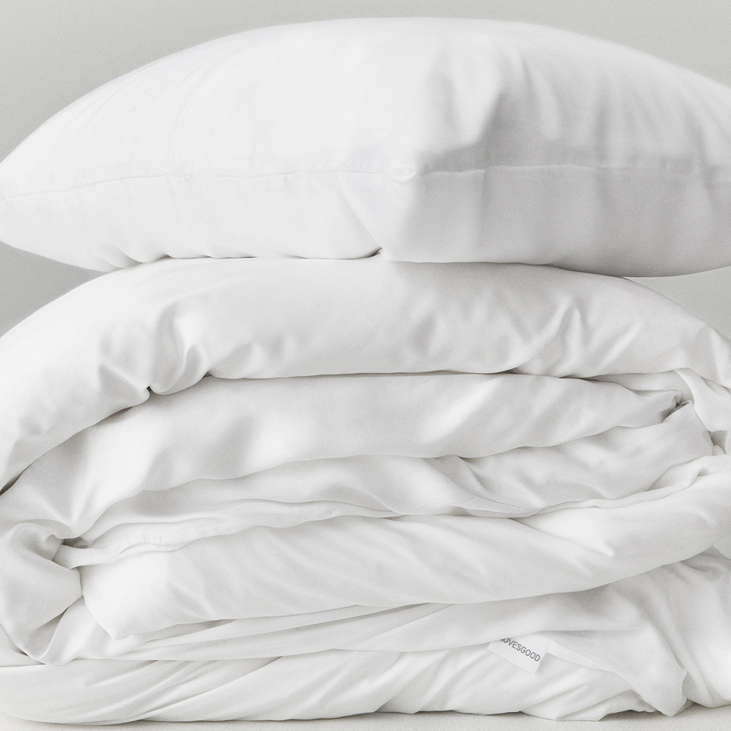 Movesgood Bamboo 2-del Påslakanset White