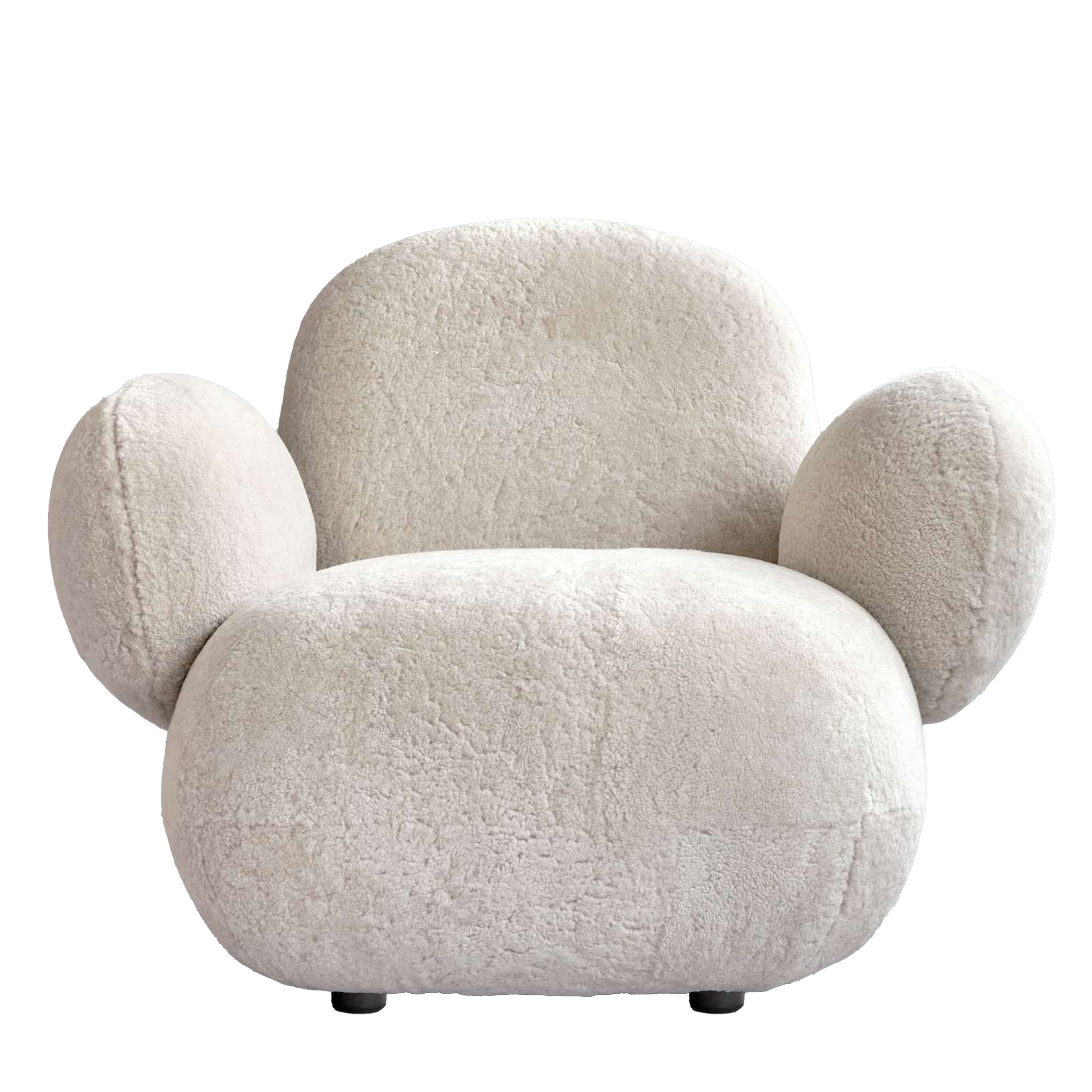 Toe Fåtölj Sheepskin Sandshell