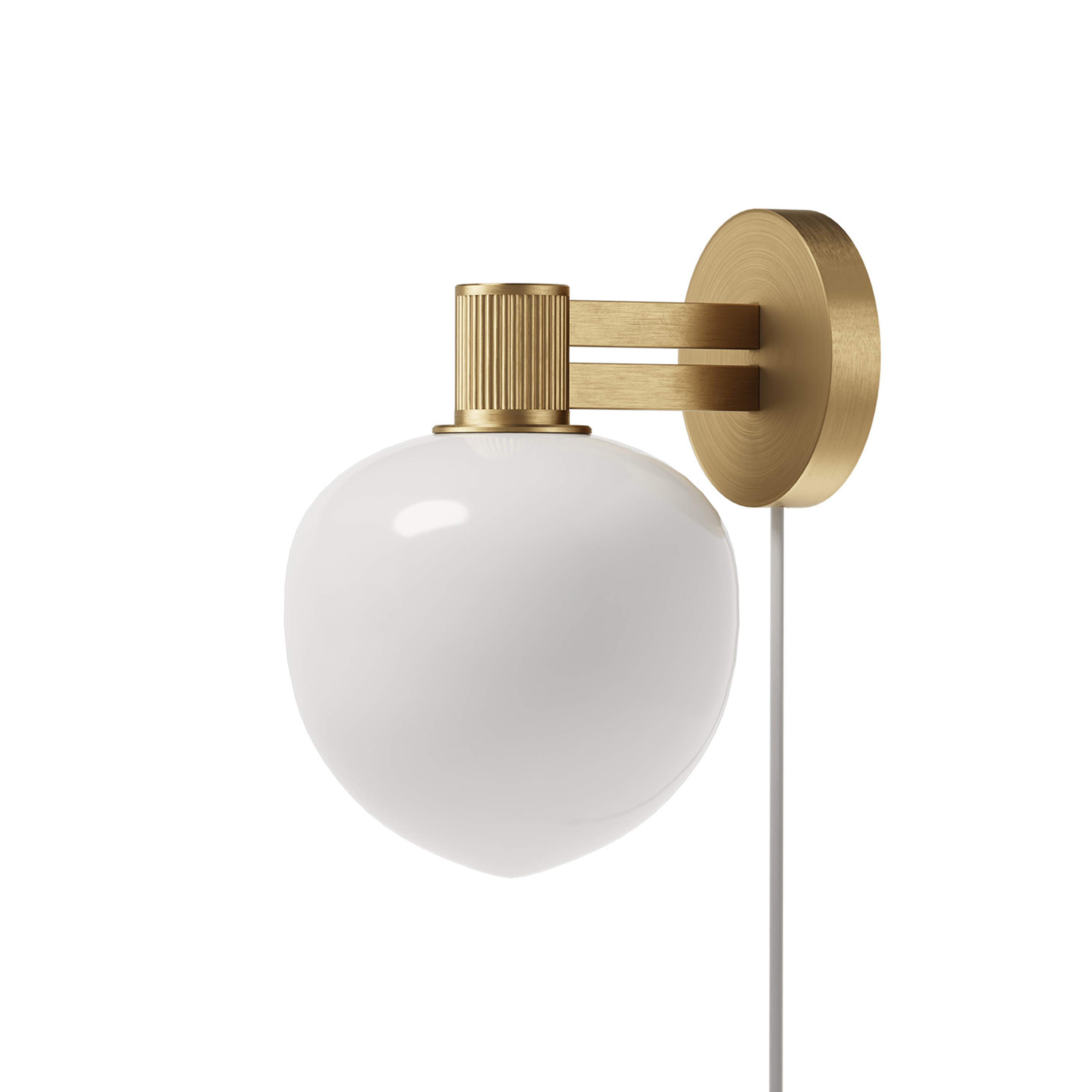 Memoir Wandleuchte Messing 18cm