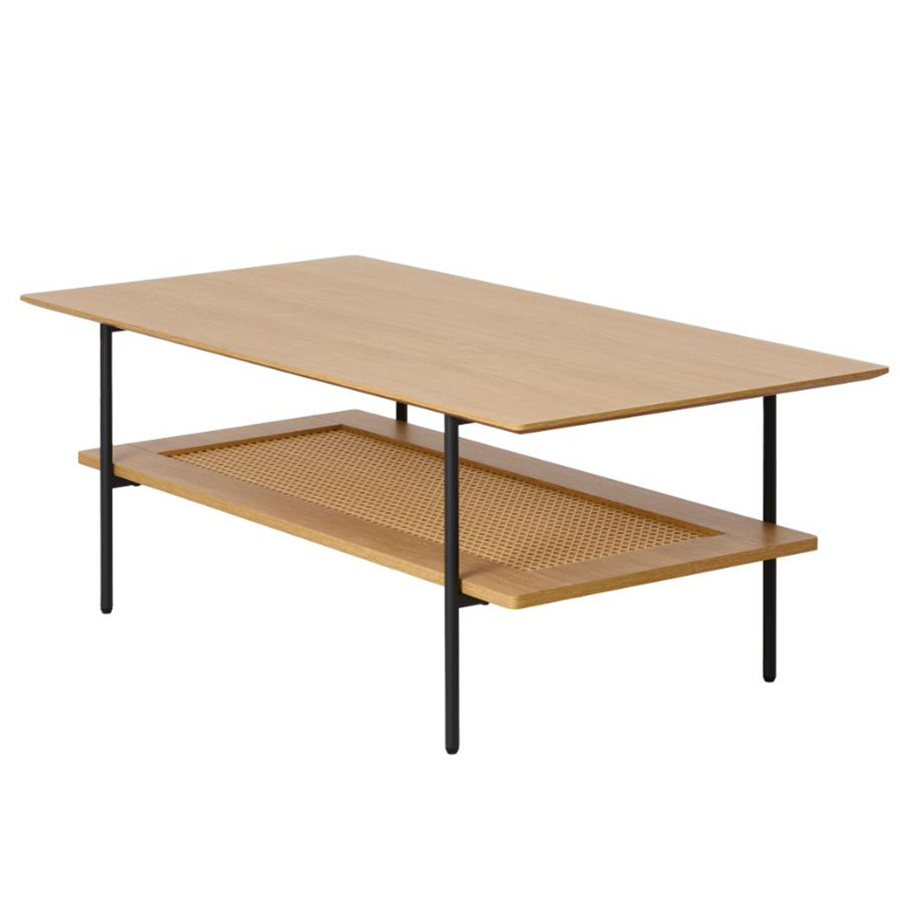 Nordic Home Elin Couchtisch Eiche 55x110