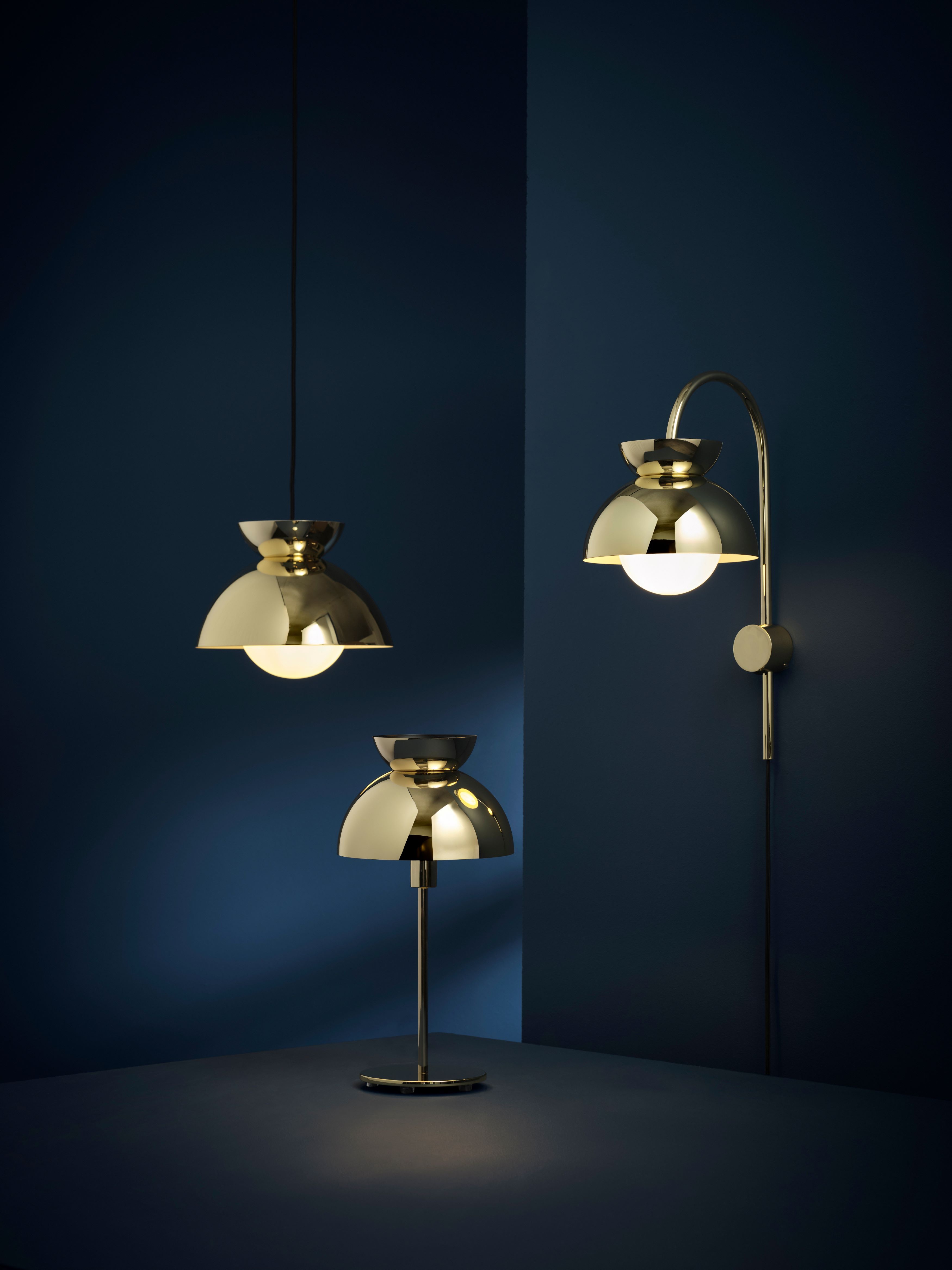 Frandsen Butterfly Pöytävalaisin Messinki