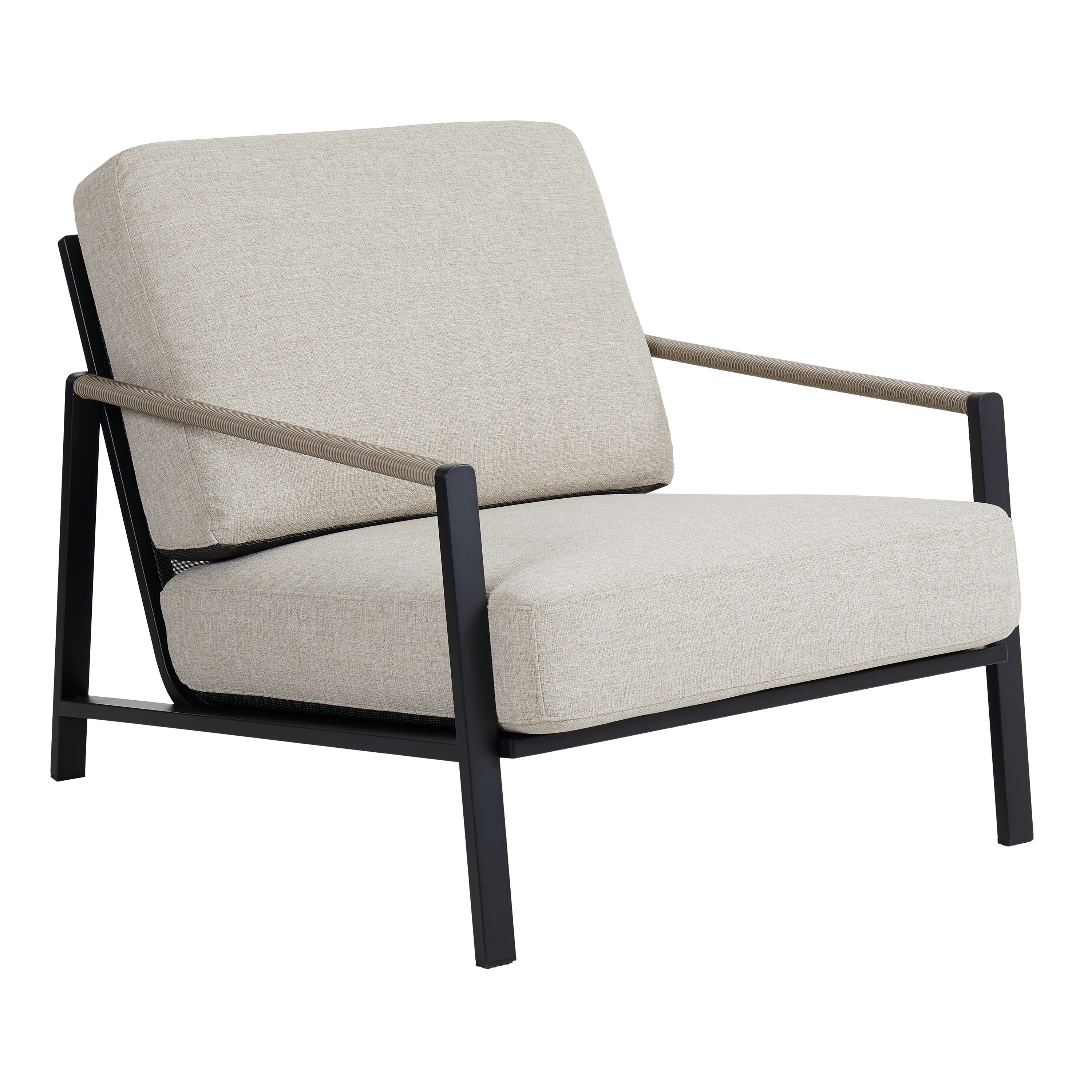 Lyra Loungefåtölj Svart