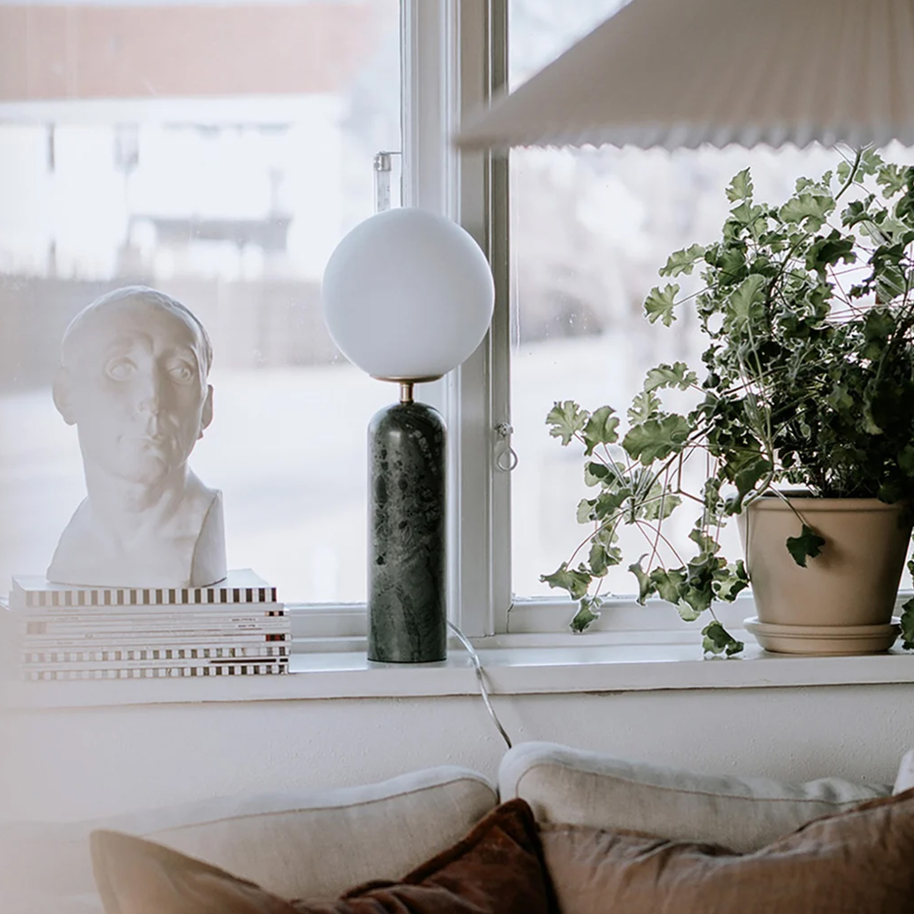 Globen Lighting Torrano Tischlampe Grün