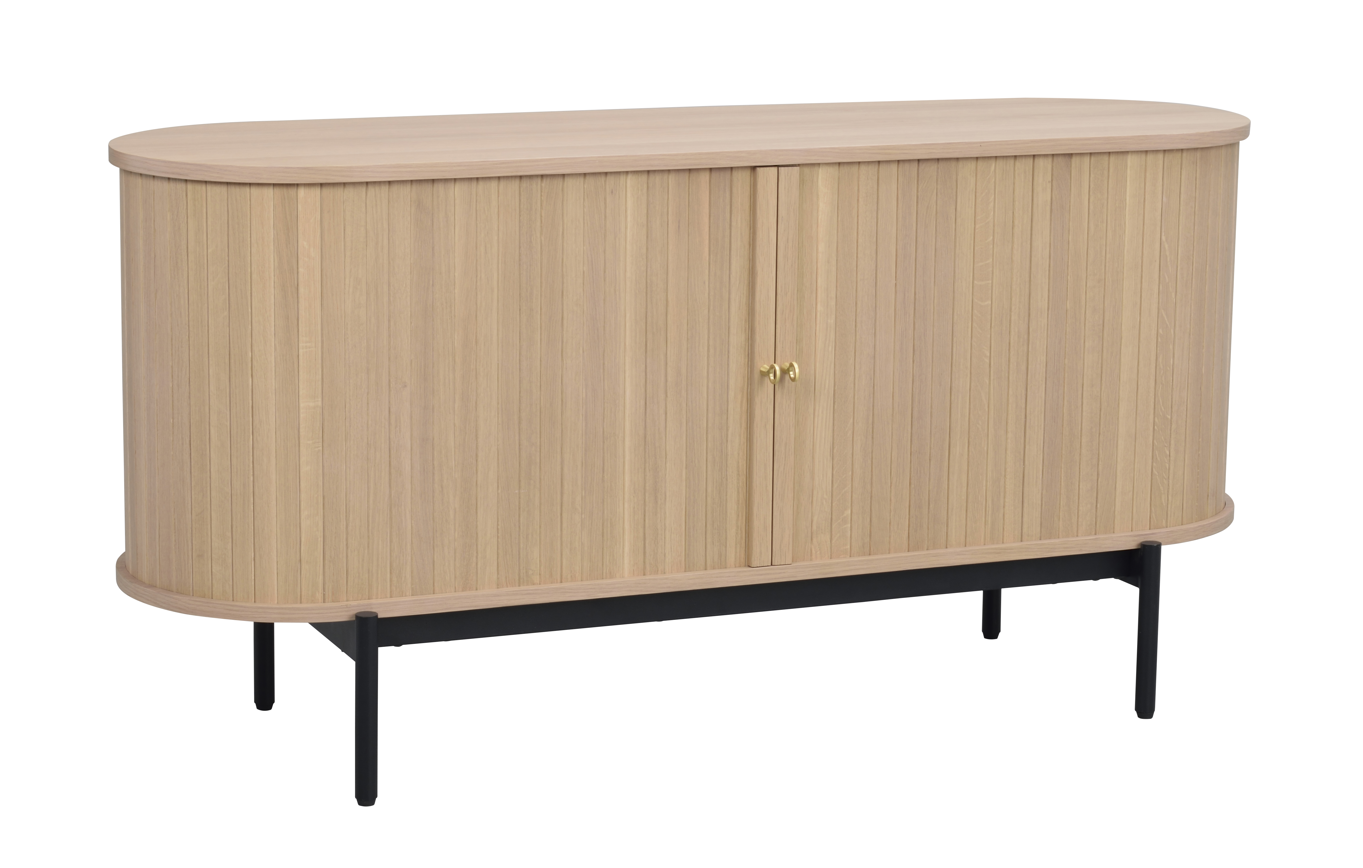Rowico Home - Haddington Sideboard Vitpigmenterad/Svart142cm