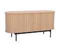 Haddington Sideboard Vitpigmenterad/Svart142cm