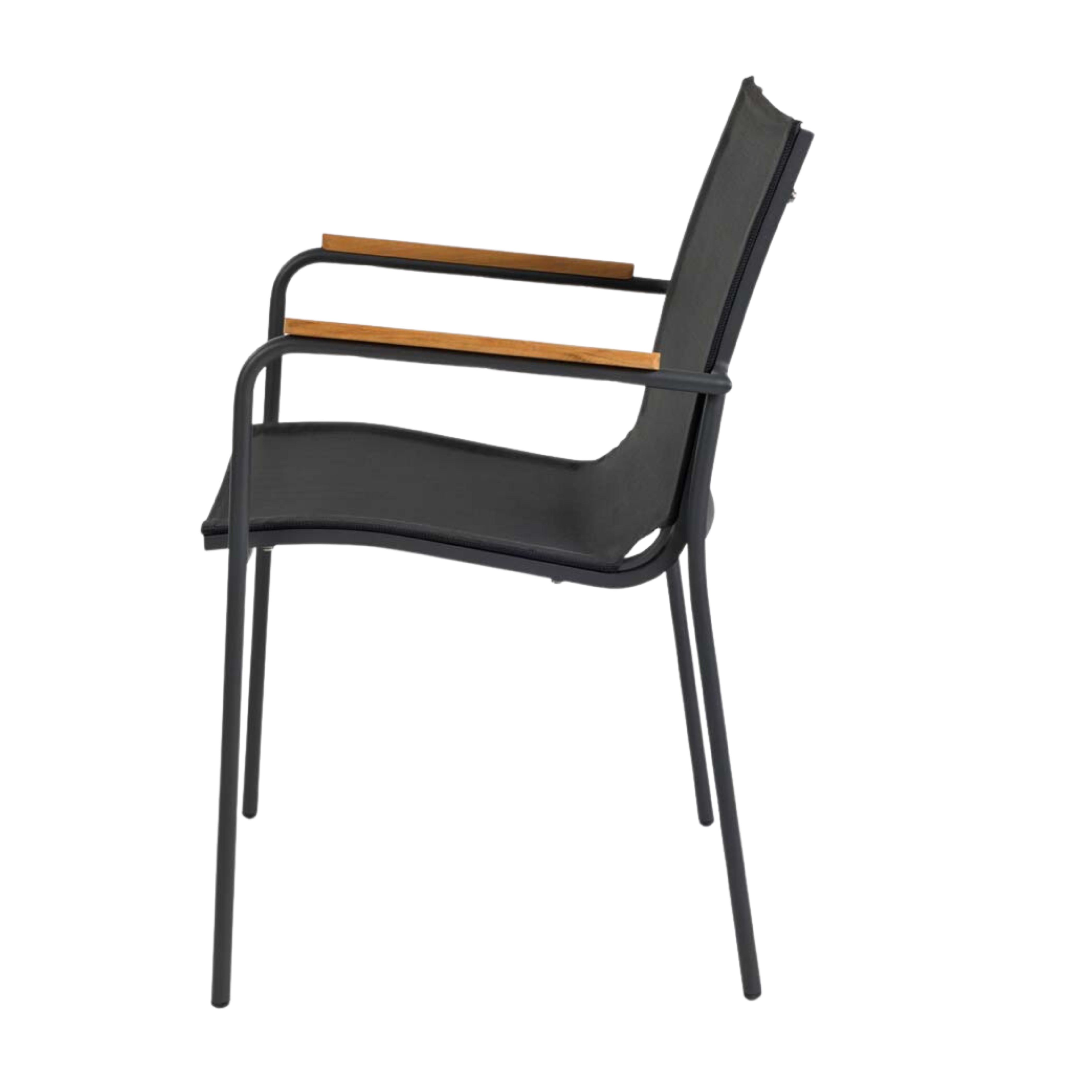 Cinas Mood Classic Lenestol Textilene Antrasitt