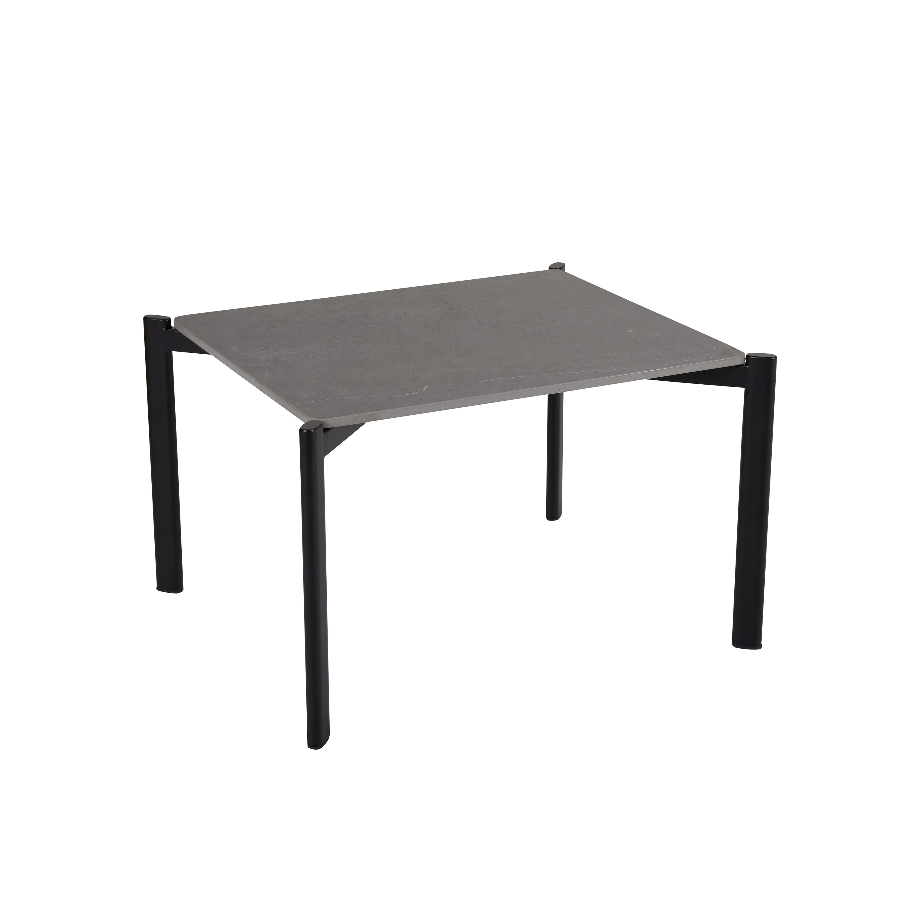 Hallavara Soffbord Svart/grå 56x66