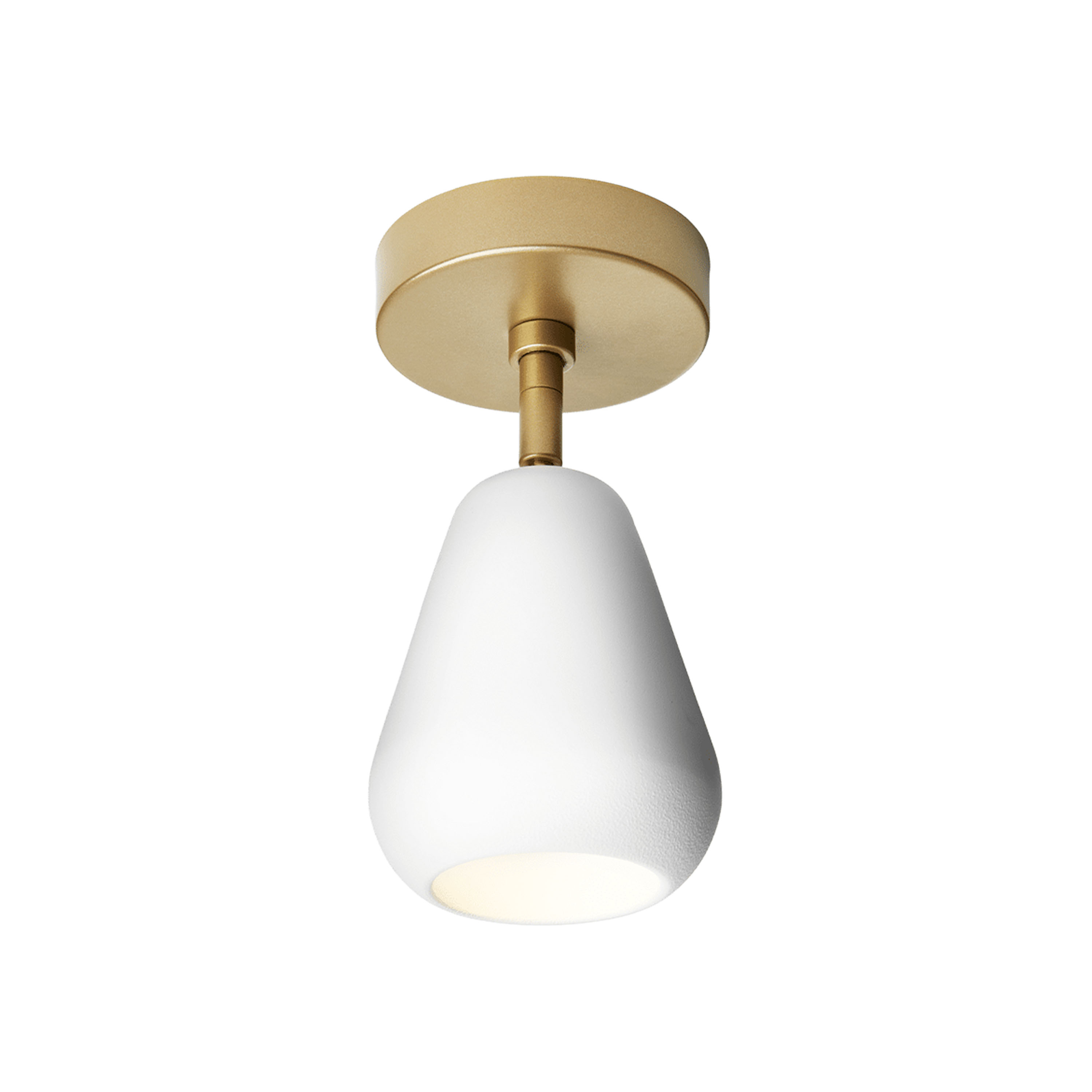 Nuura Anoli Spot Surface Vägg-/taklampa Nordic Gold/White