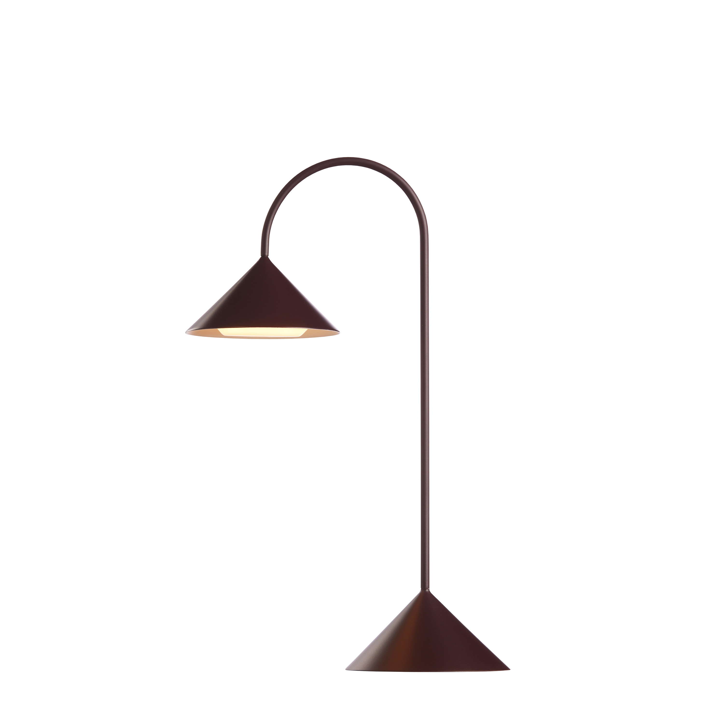 Grasp Portabel Bordslampa Matt Beetroot 47cm
