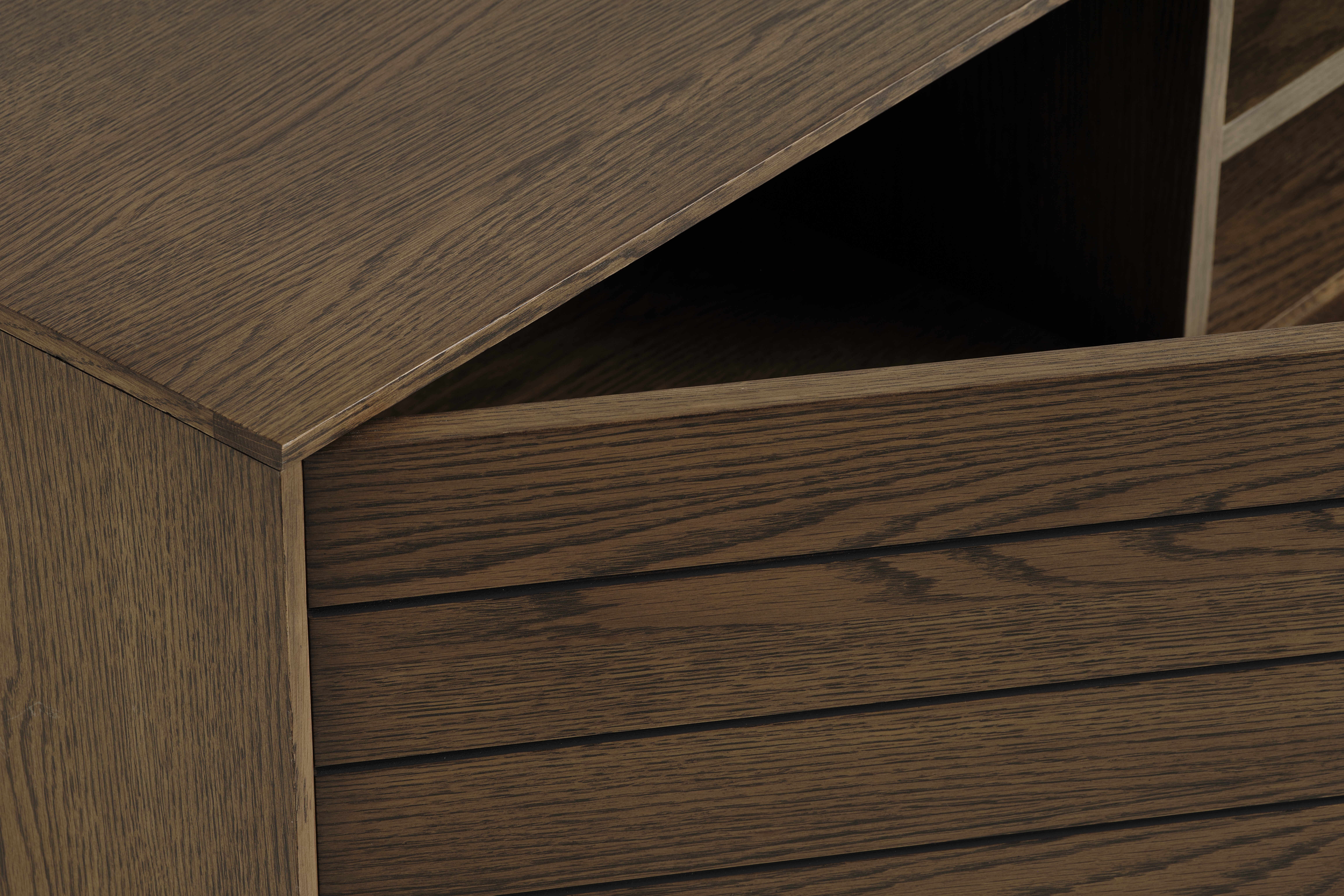 Nordic Home Clara TV-Taso Smoked Oak 120cm