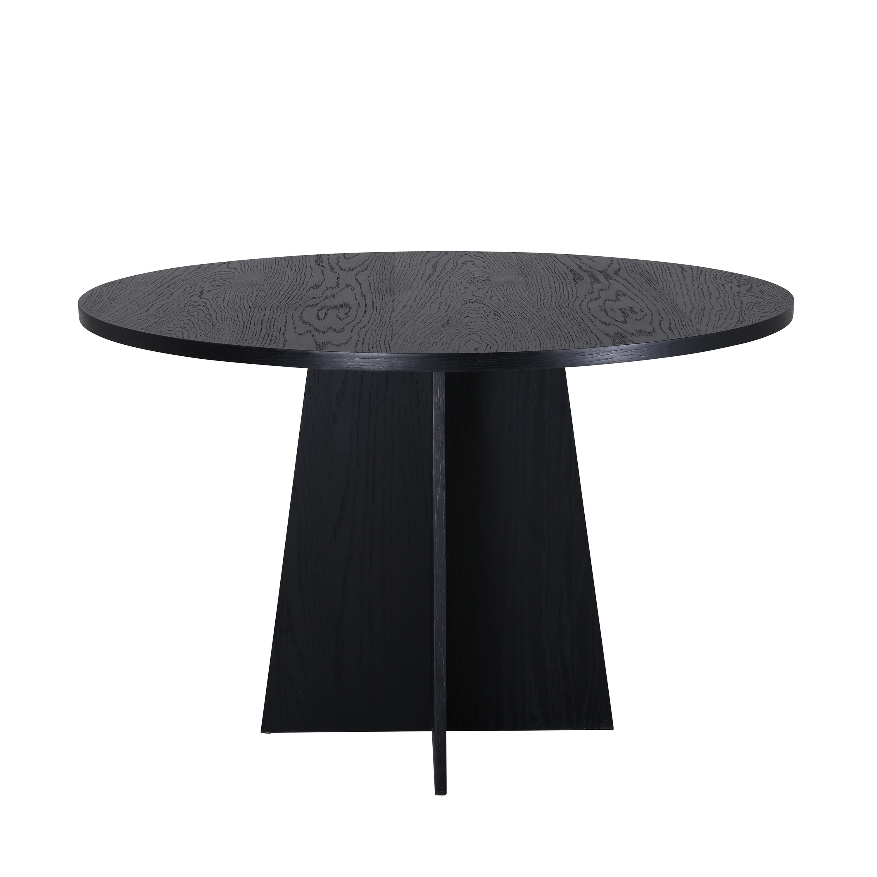 Venture Home Bootcut Matbord Svart Ø110