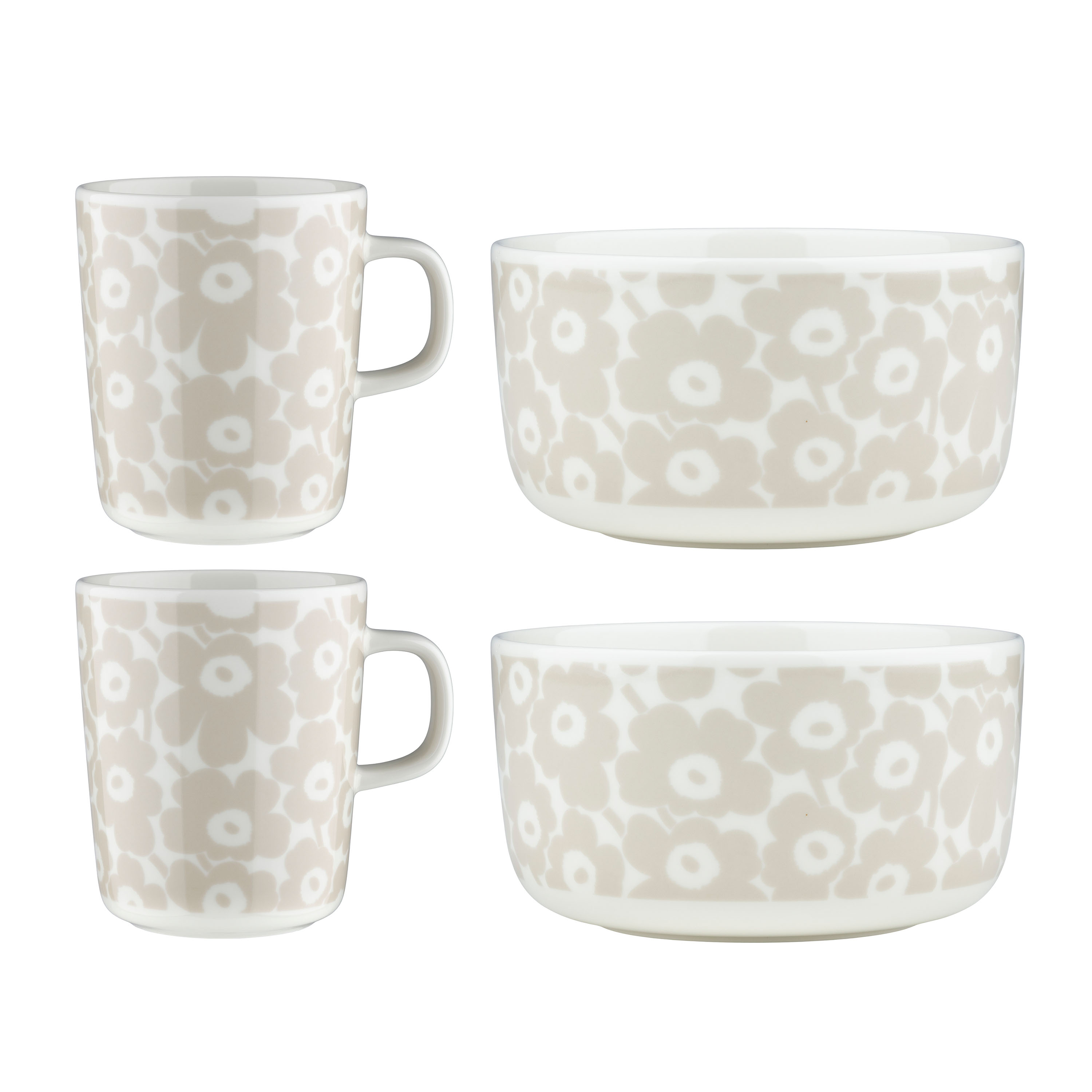 Oiva/Pikkuinen Unikko Kopp med skål set