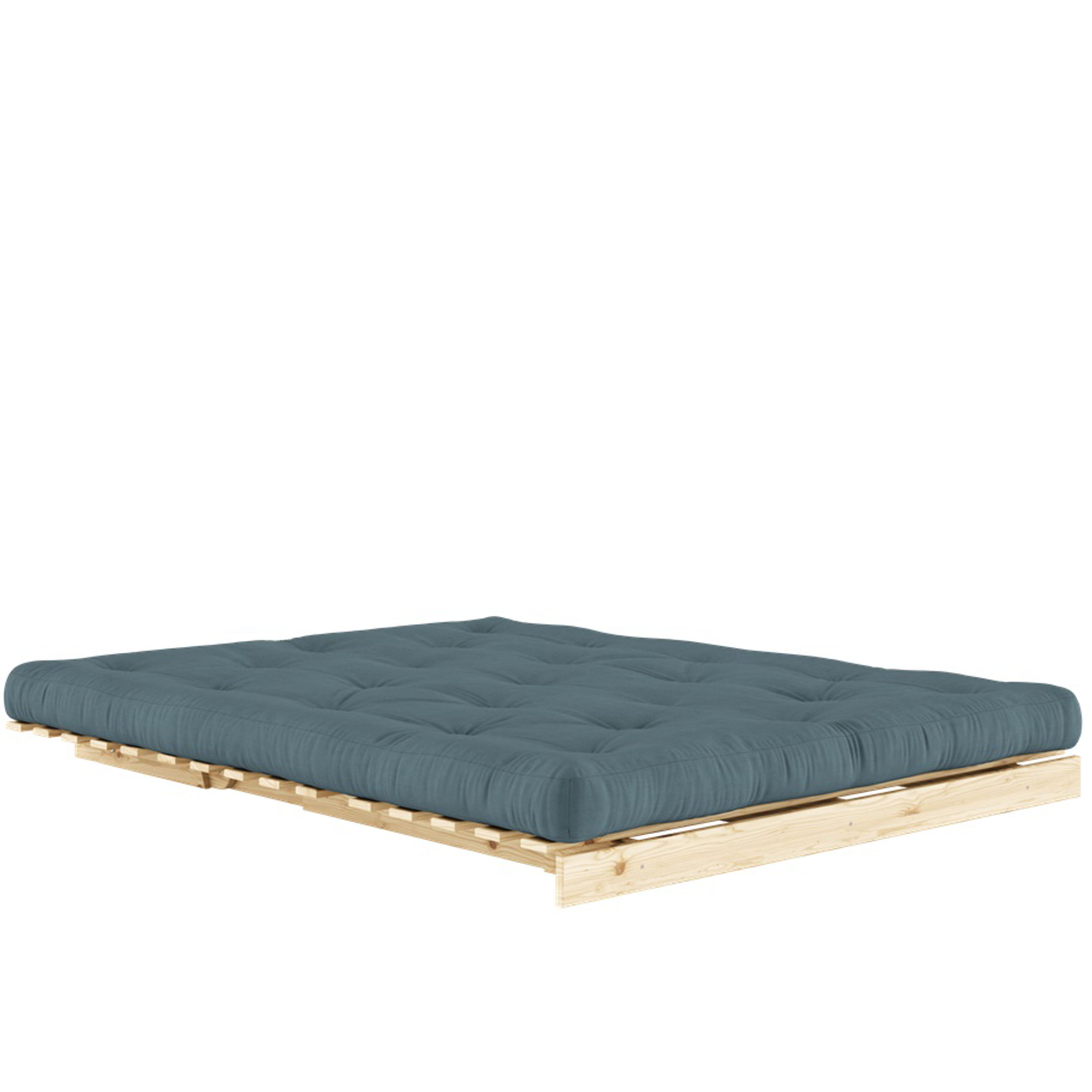 Karup Design Roots Schlafsofa Natur/Petrolblau 160cm