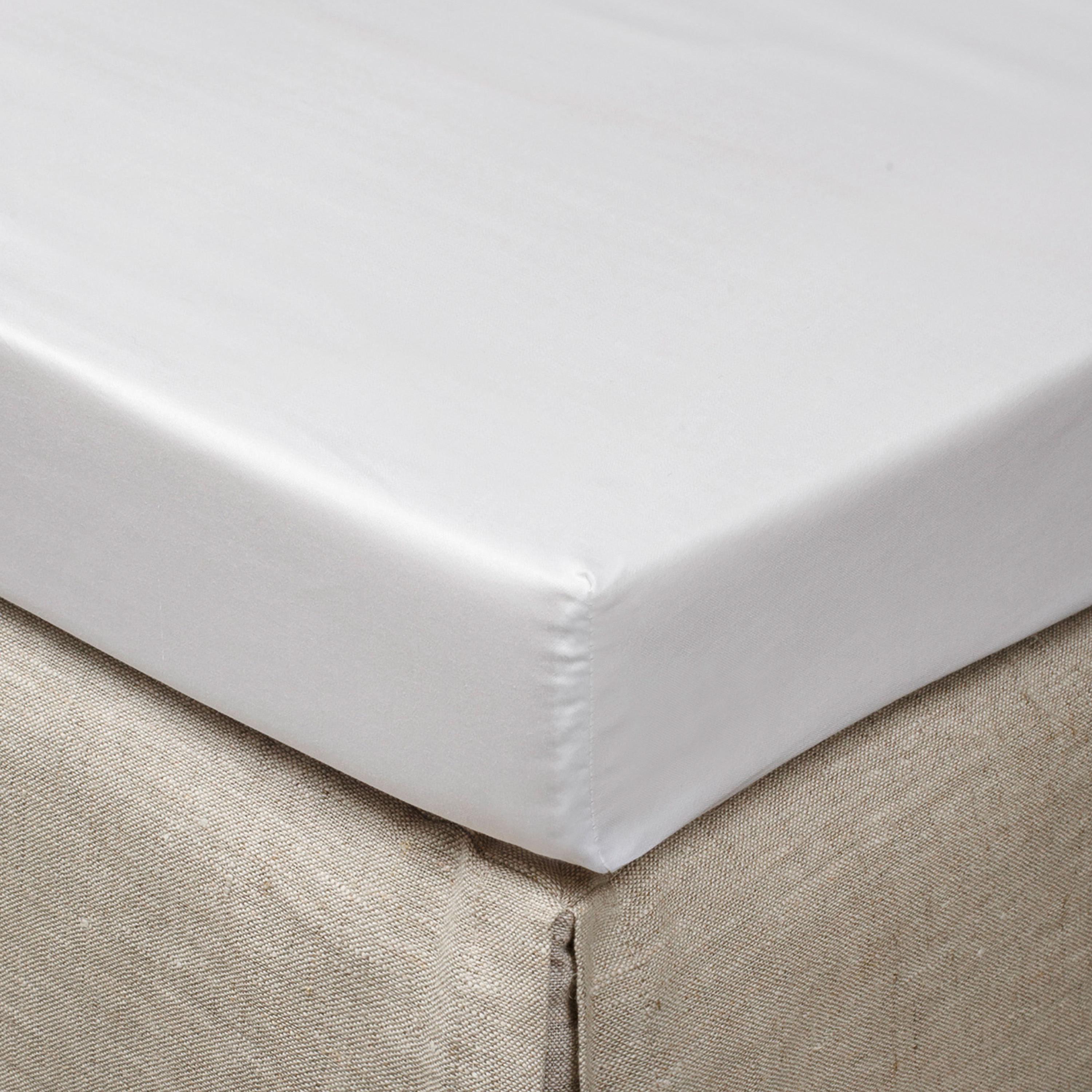 Himla Soul of Laken med Strikk Hvit 90x200