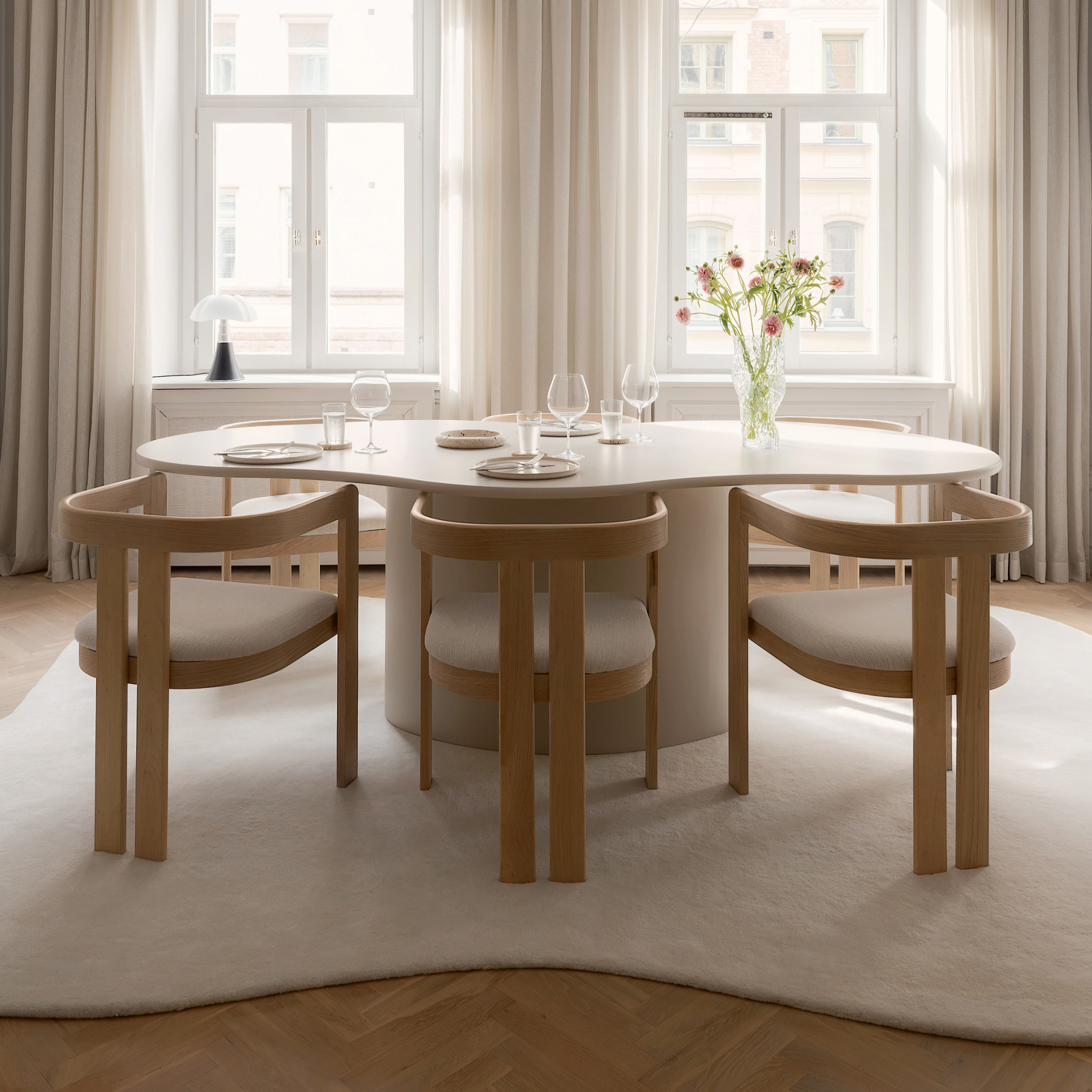 Sleepo Collection Callum Karmstol Vitoljad/Vit