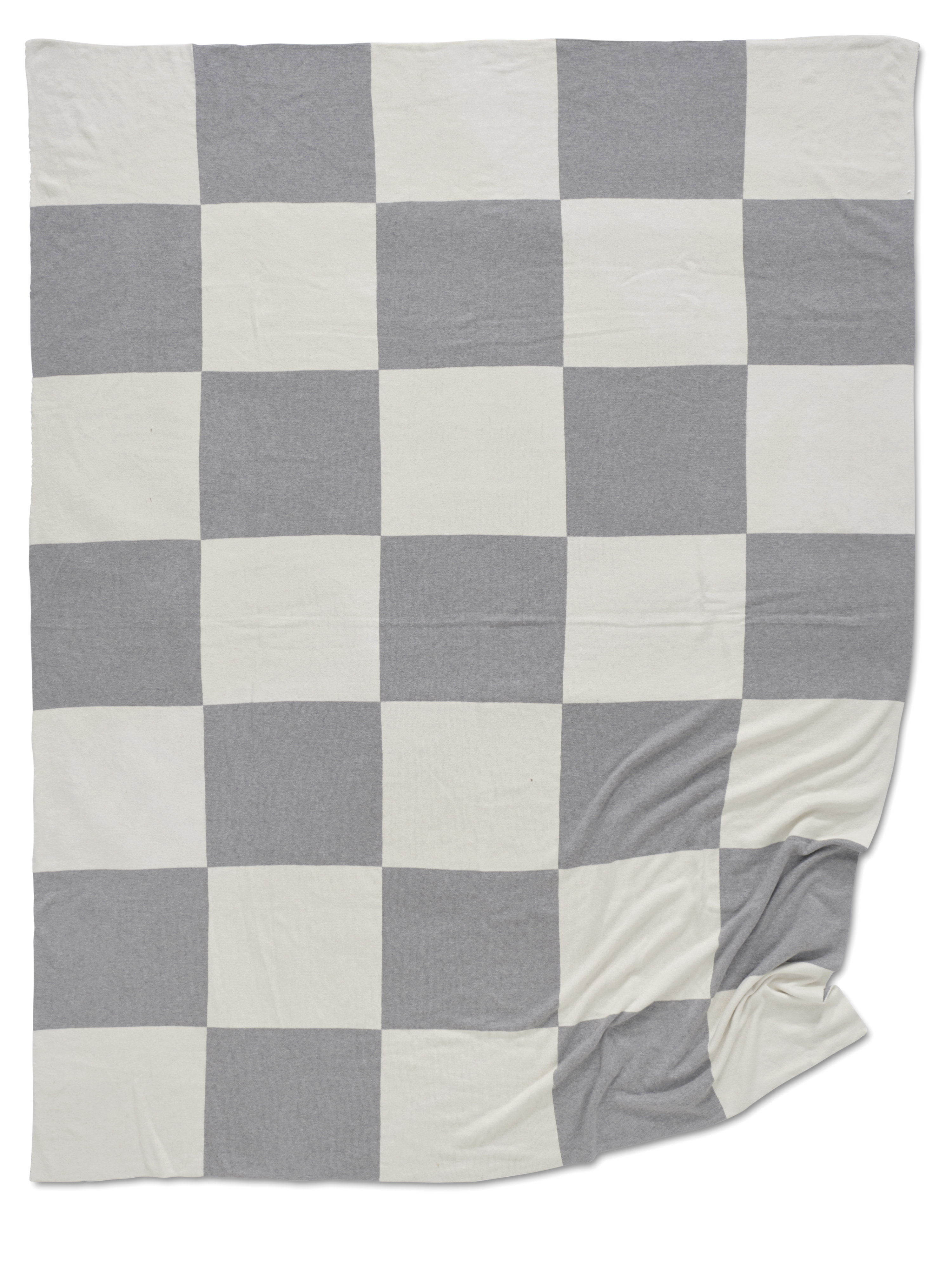 Classic Collection Square Pledd Grå 130x170