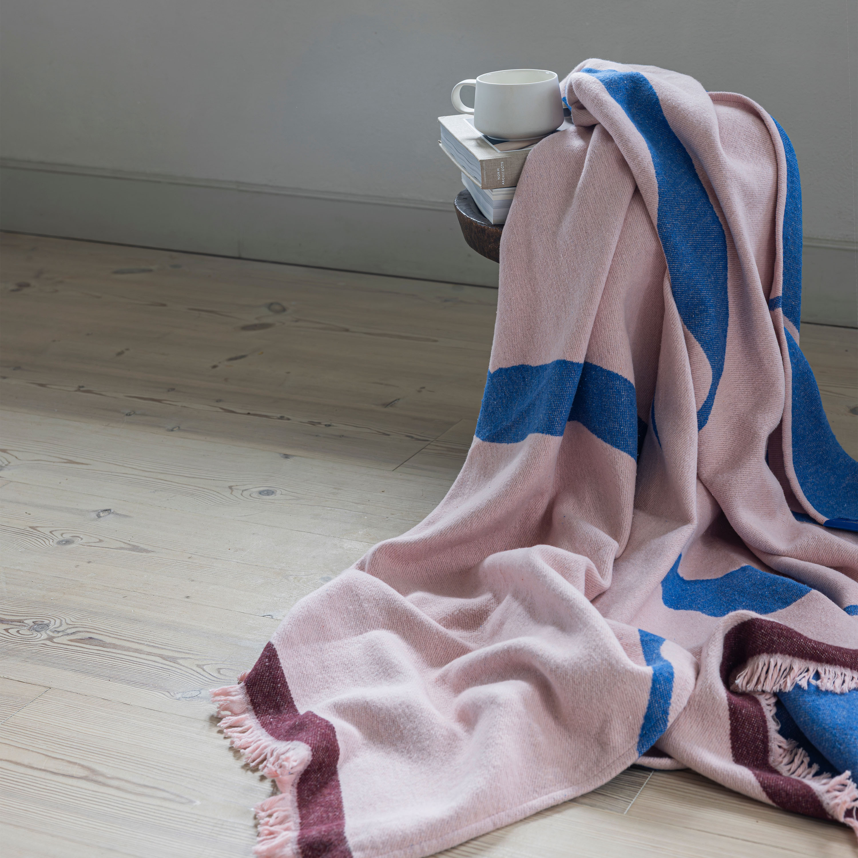 Mette Ditmer Studio Pläd Seashell Pink 130x175