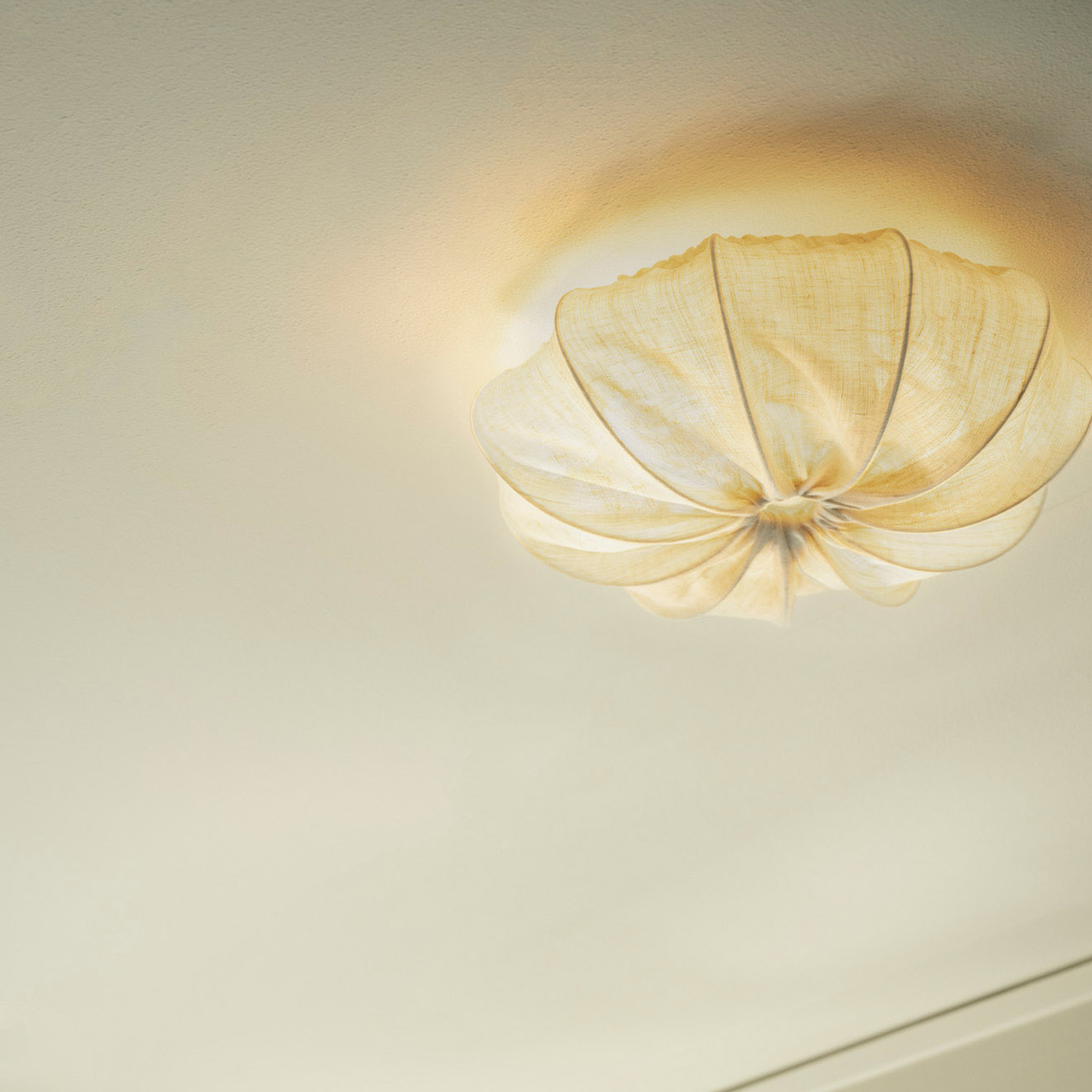 Watt &amp; Veke Anna Deckenleuchte Leinen Natur 40