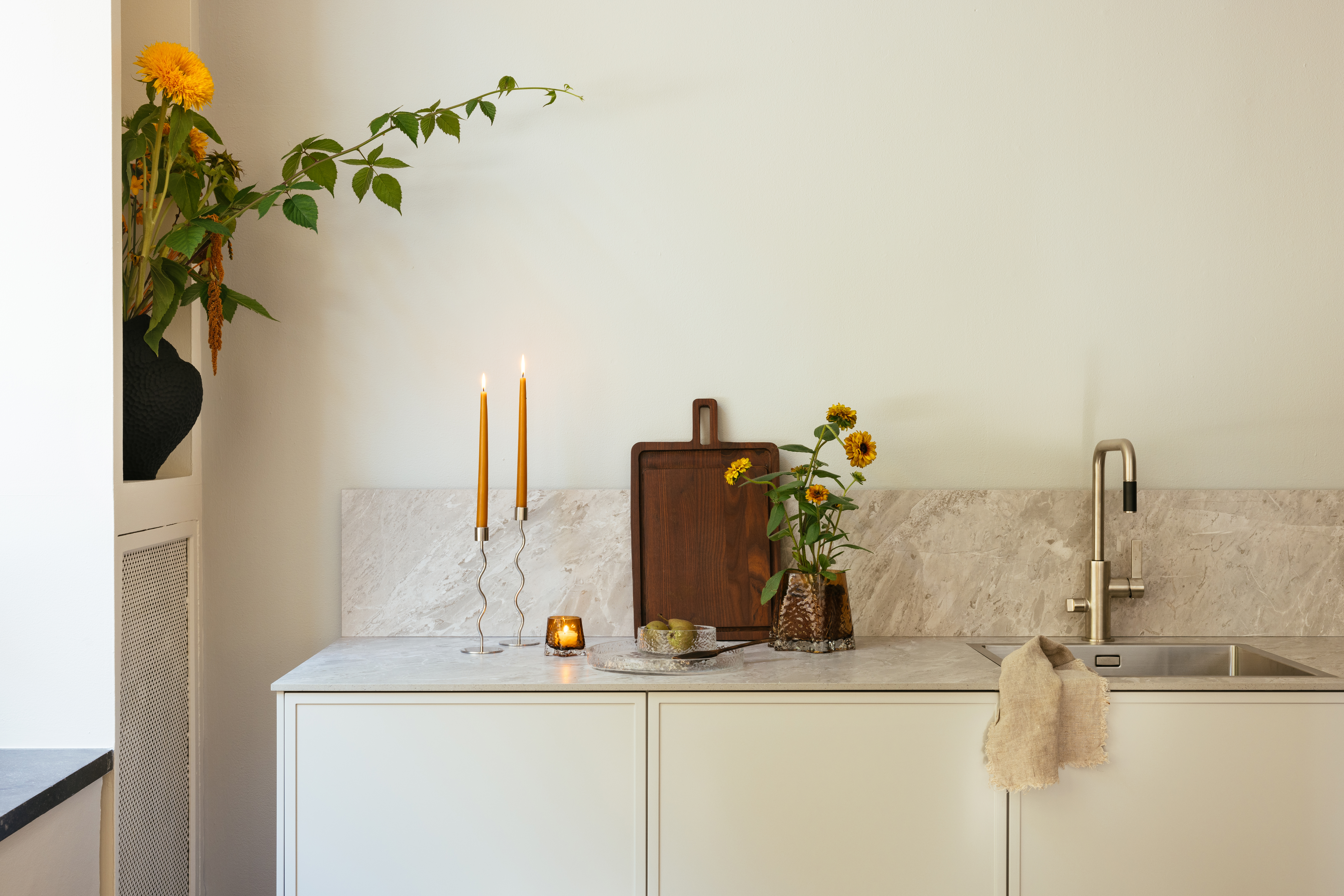 Cooee Design Gry Ljuslykta Cognac Large