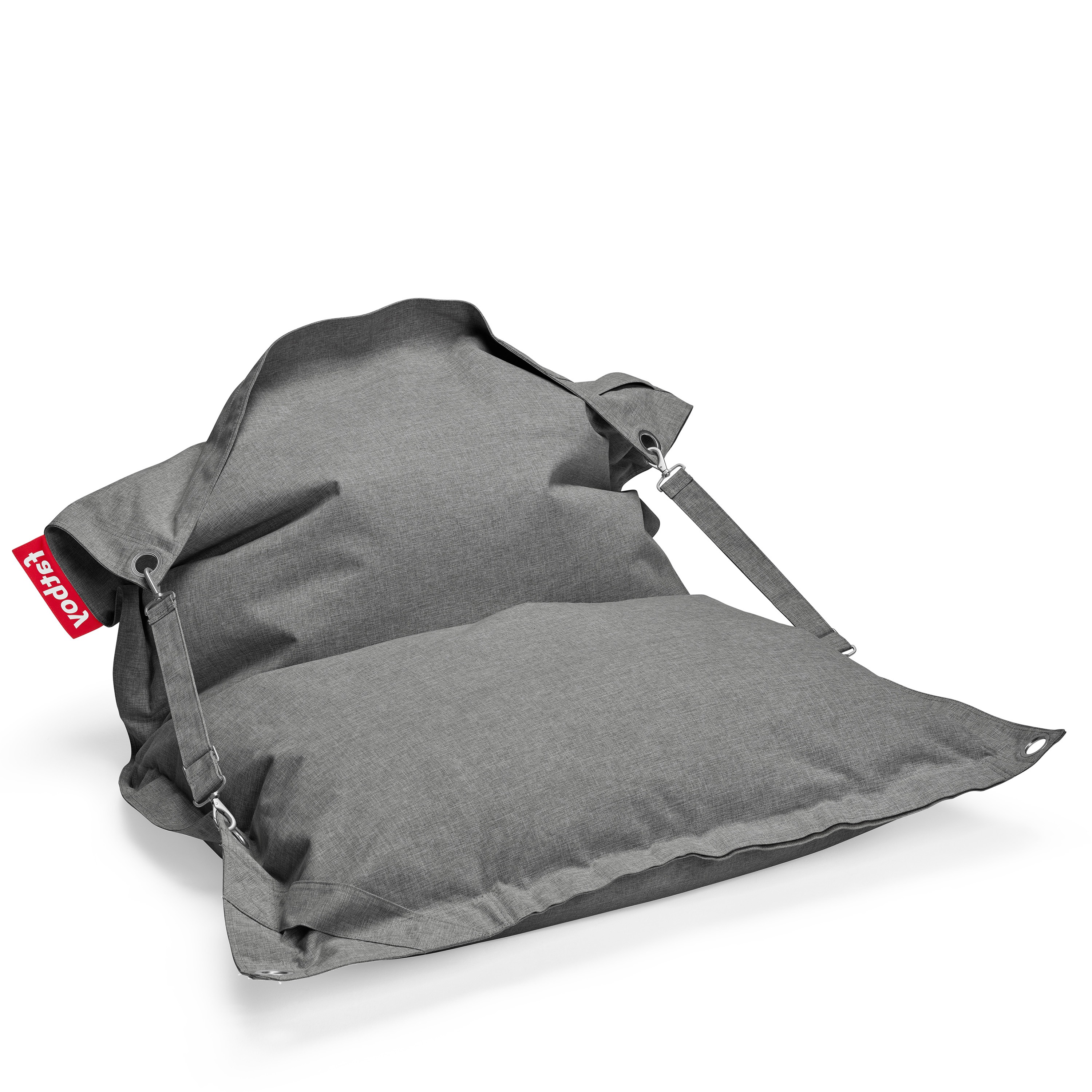 Buggle-up Outdoor Sitzpuff Rock Grau