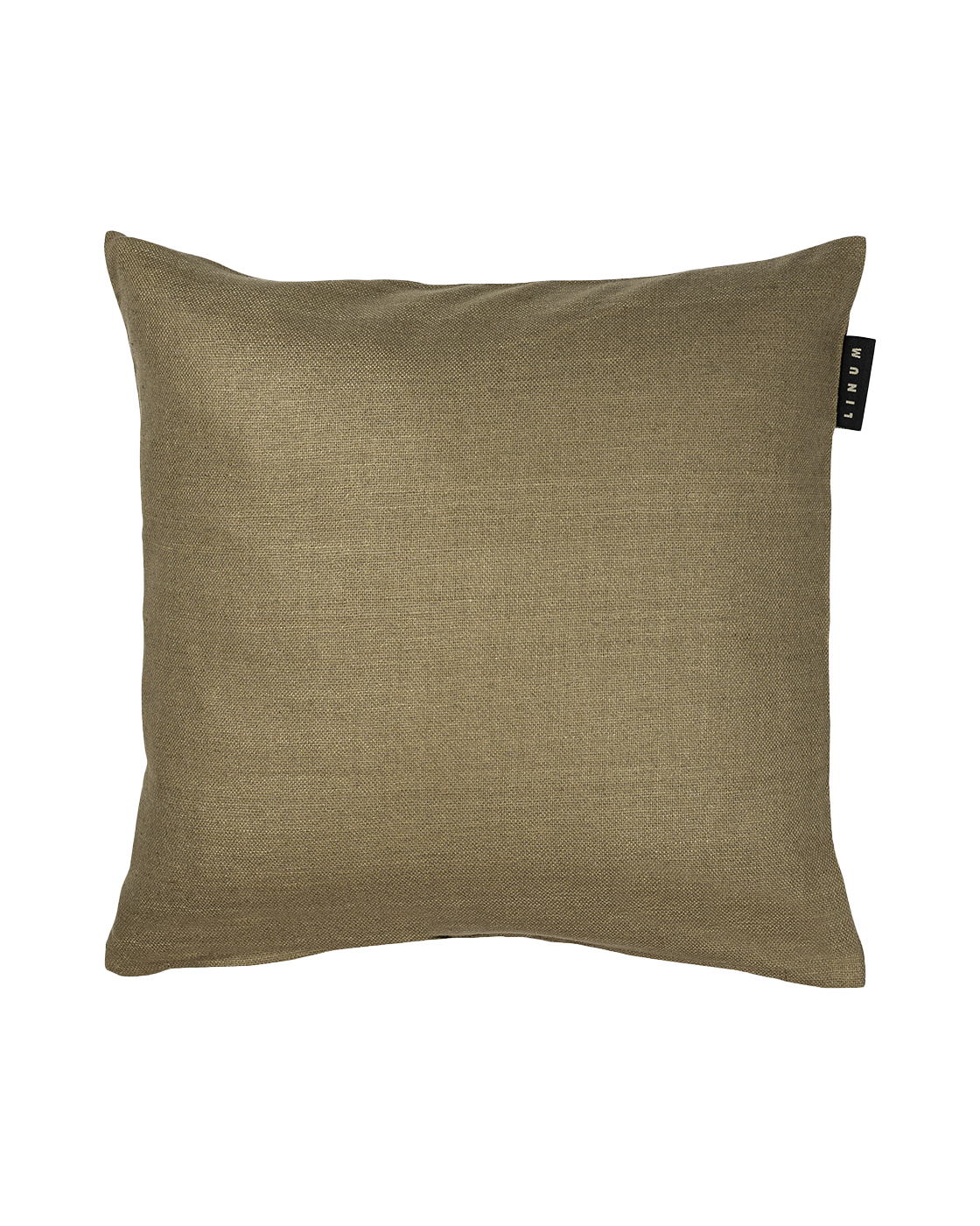 Linum - Seta Kissenbezug Light Bear Brown 50x50 - Braun - Dekokissenbezug