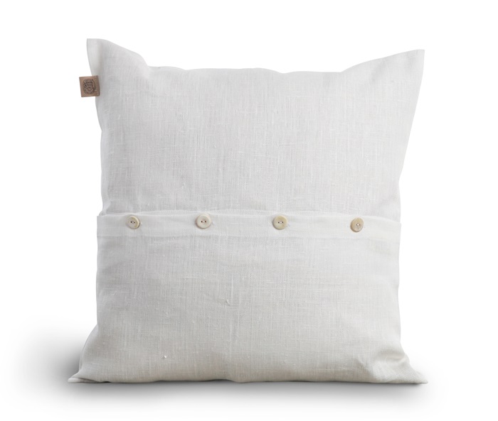 Classic Kuddfodral Linne Offwhite 50x50