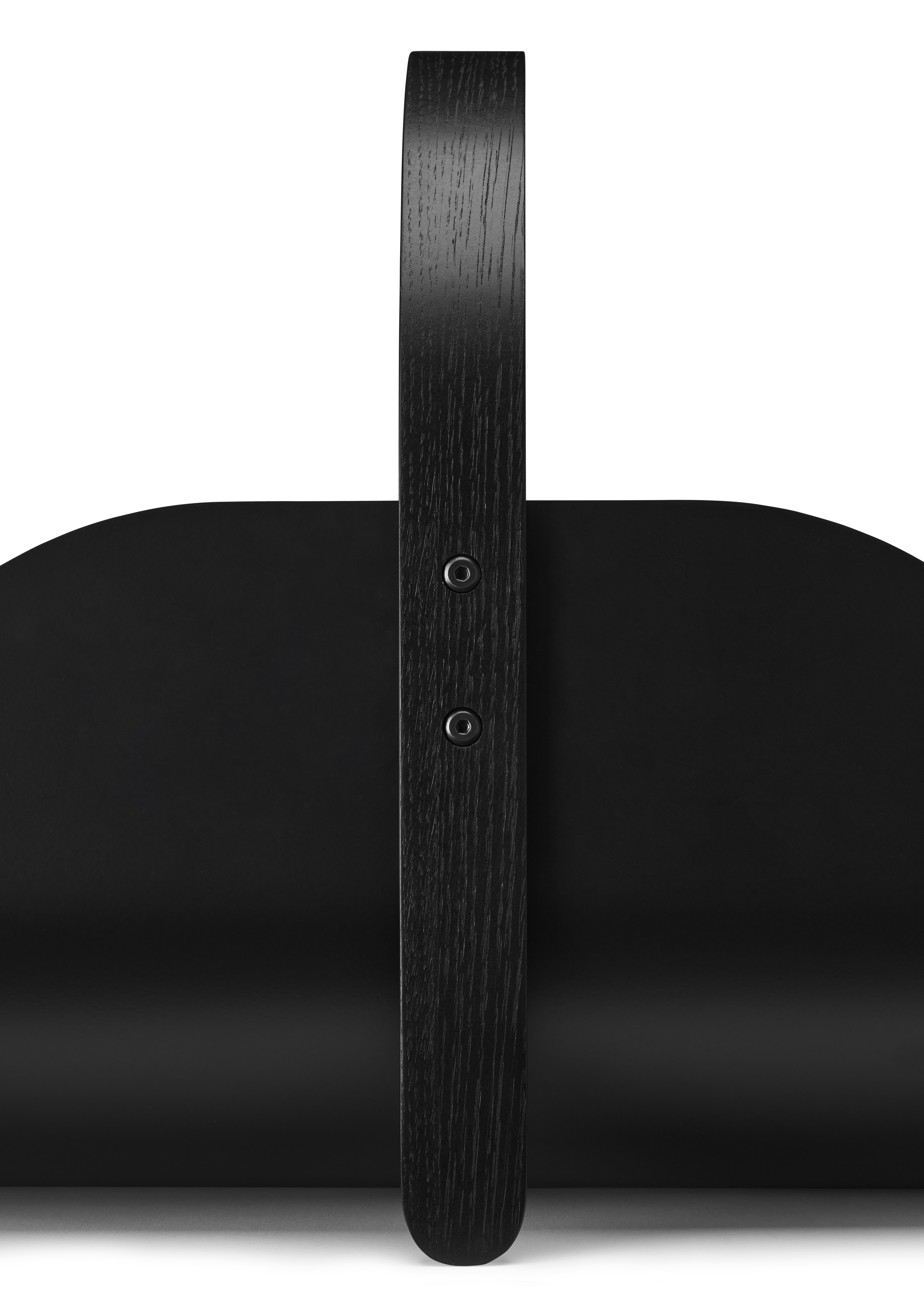 Cooee Design Woody Vedkurv Svart Beiset Eik