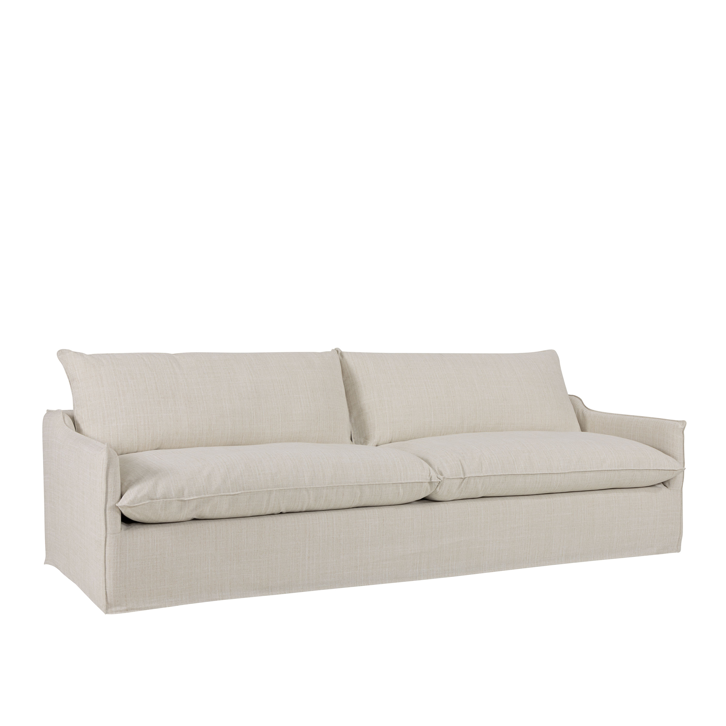 Sleepo Collection Grace 4-sits Soffa Light Linen 262cm