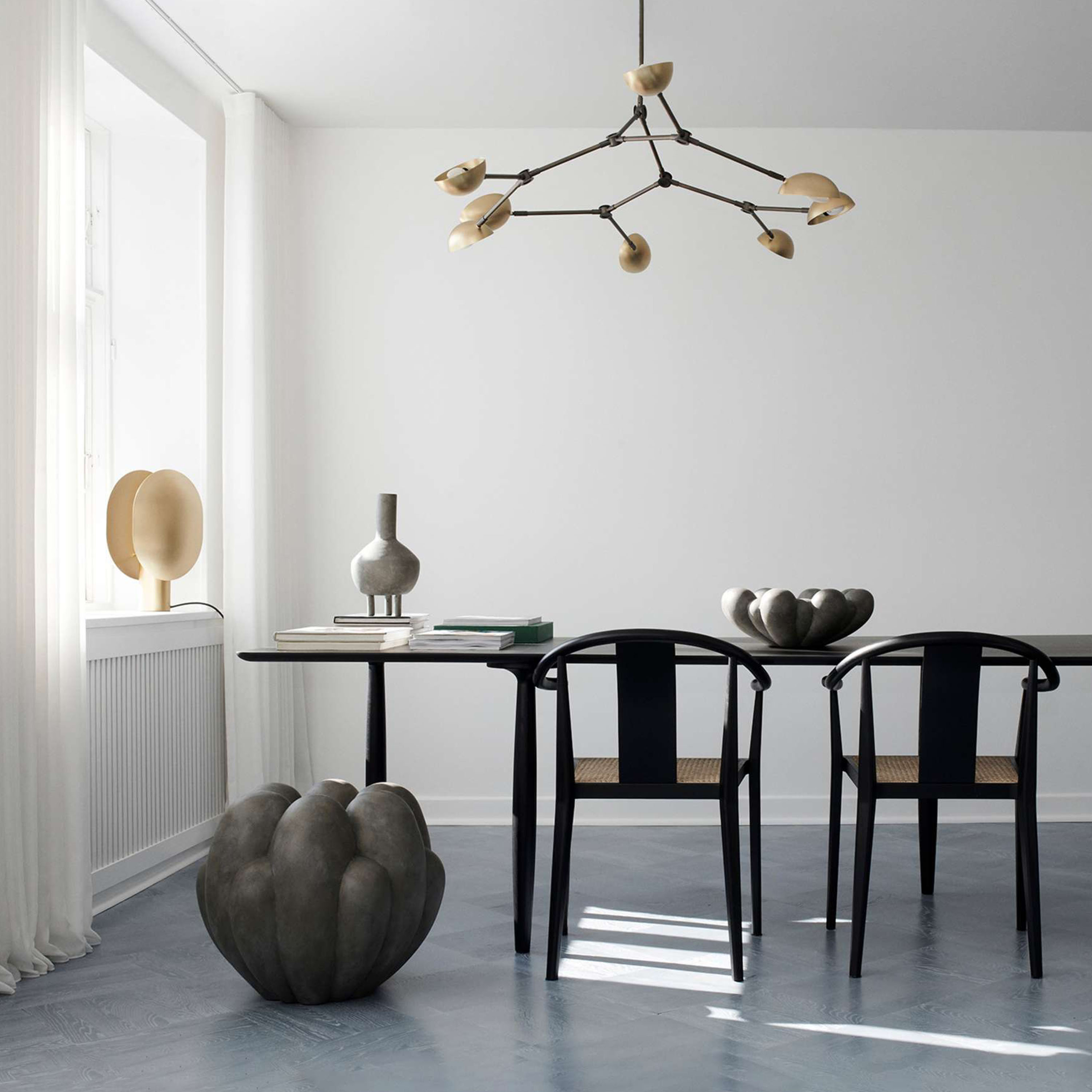 101 Copenhagen Bloom Vase Schwarz Groß