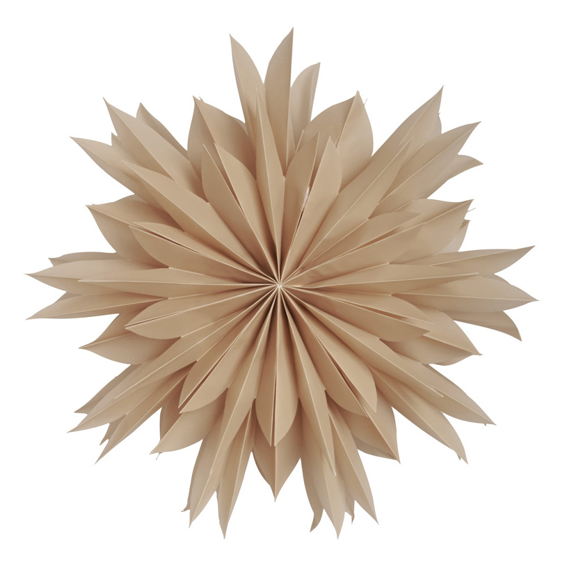 Watt & Veke - Athena Julestjerne Beige 50