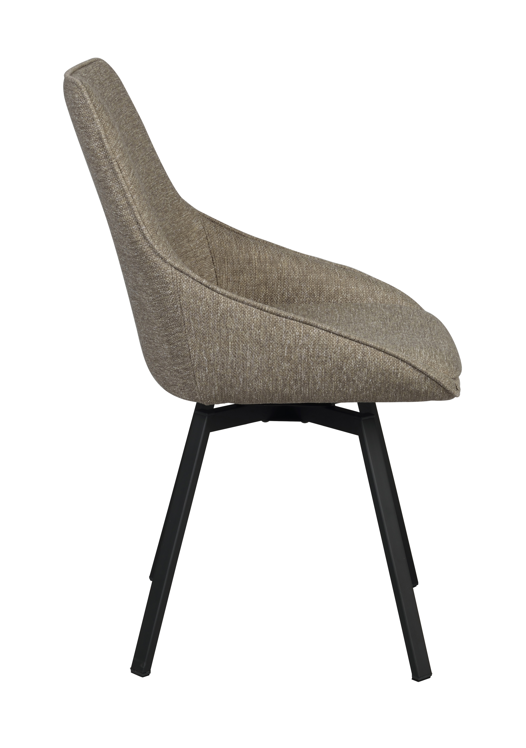 Rowico Home Alison Matstol Mörkbeige/Svart