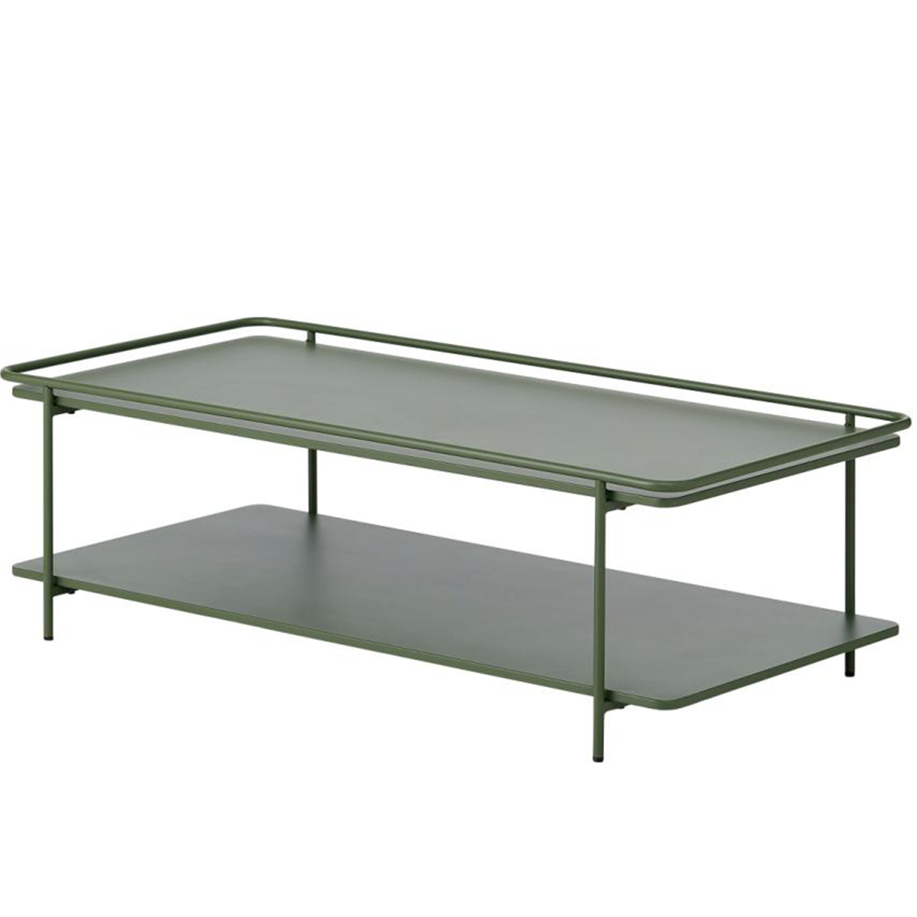 Nordic Home Filippa Couchtisch Olivgrün 55x110