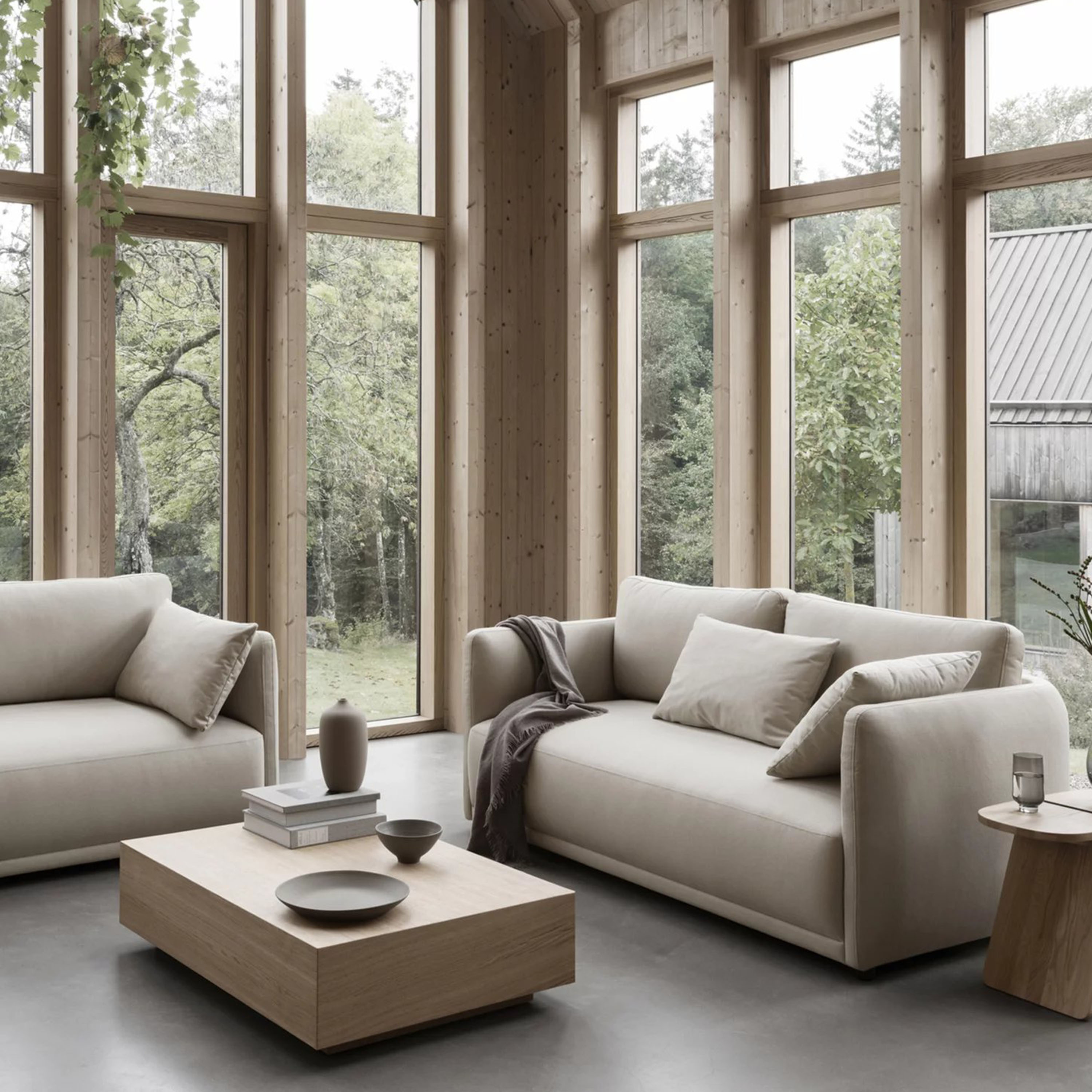 Blomus Goba Sohvapöytä Oak 70x100