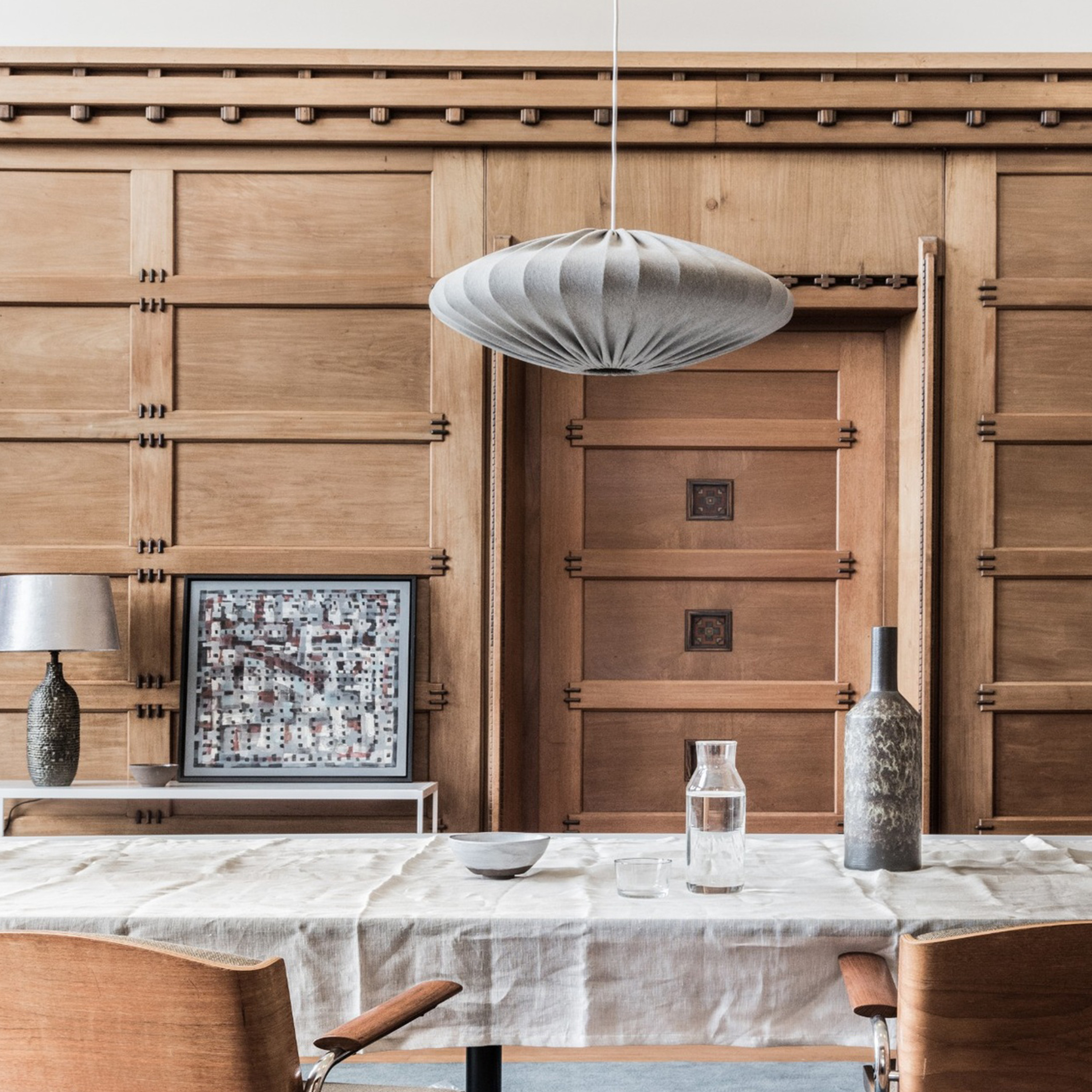 Watt &amp; Veke Ellipse Deckenlampe Grey 65cm