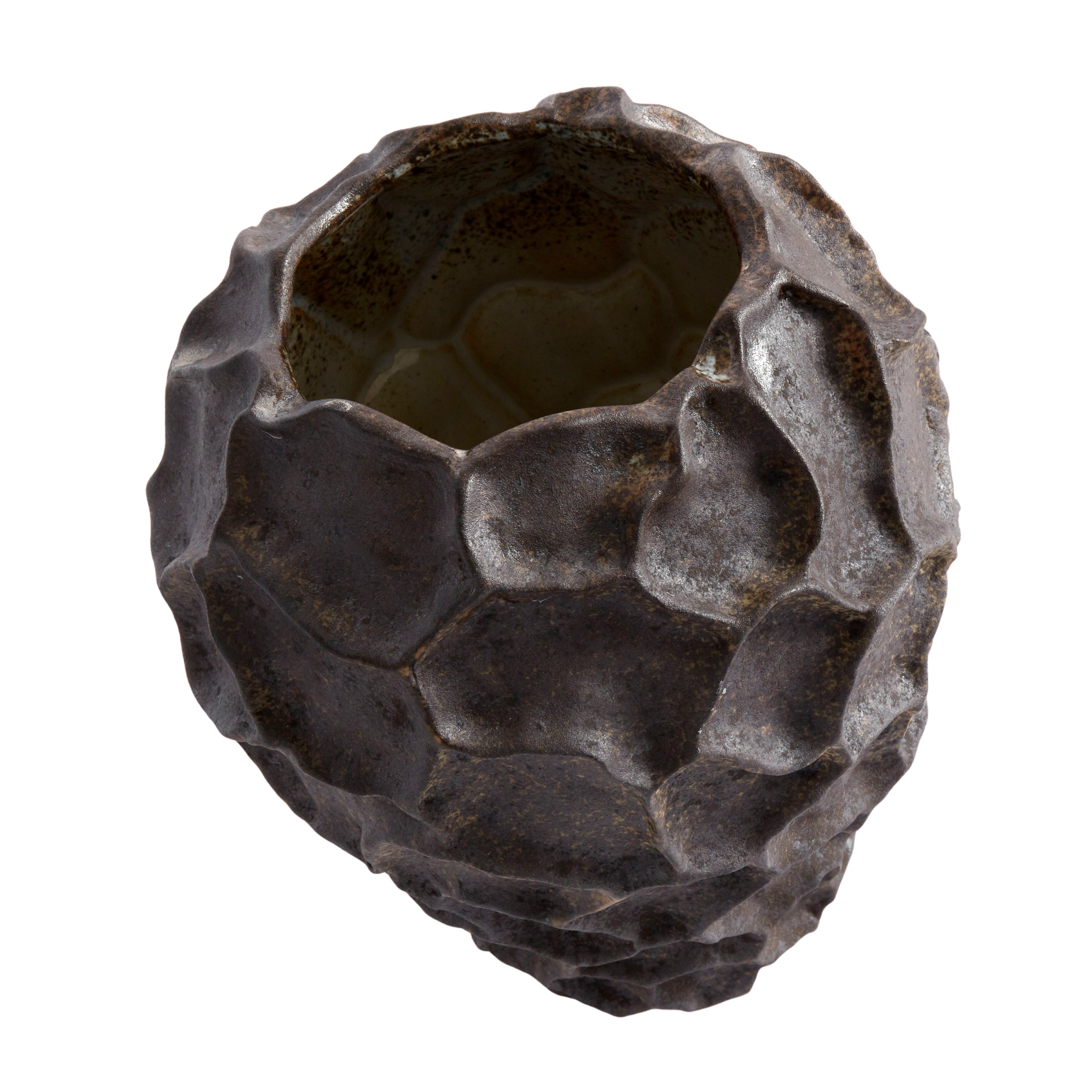 Muubs Soil Vas Chocolate Stoneware Ø18